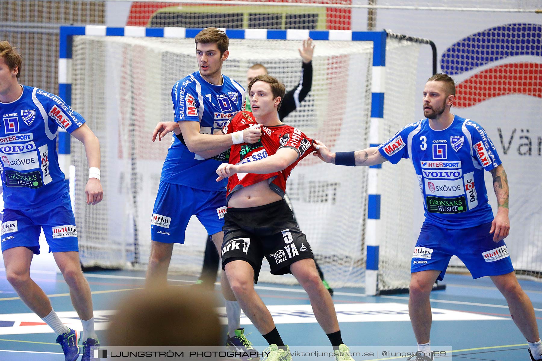 IFK Skövde HK-IFK Ystad HK 34-27,herr,Arena Skövde,Skövde,Sverige,Handboll,,2016,183295