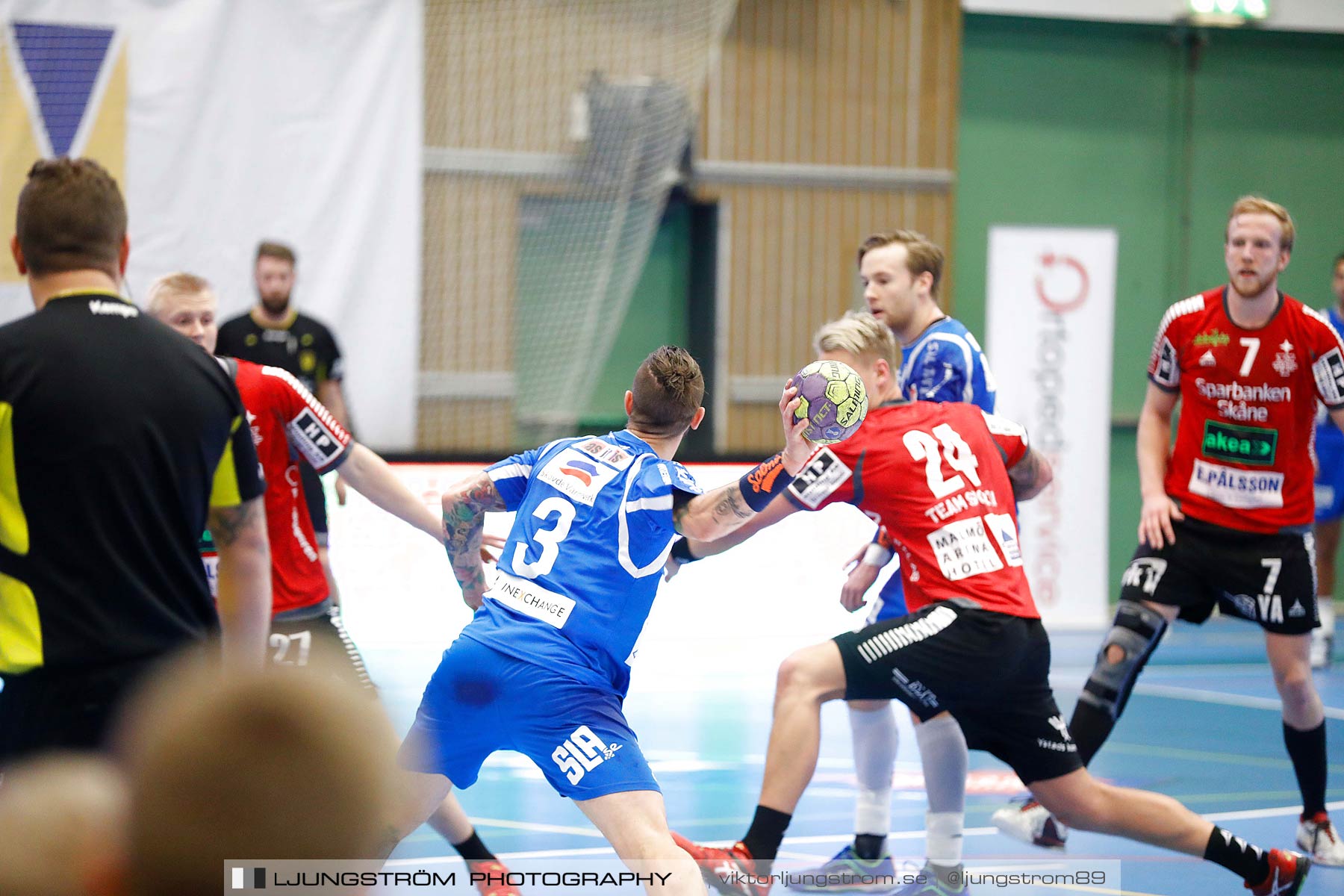 IFK Skövde HK-IFK Ystad HK 34-27,herr,Arena Skövde,Skövde,Sverige,Handboll,,2016,183334