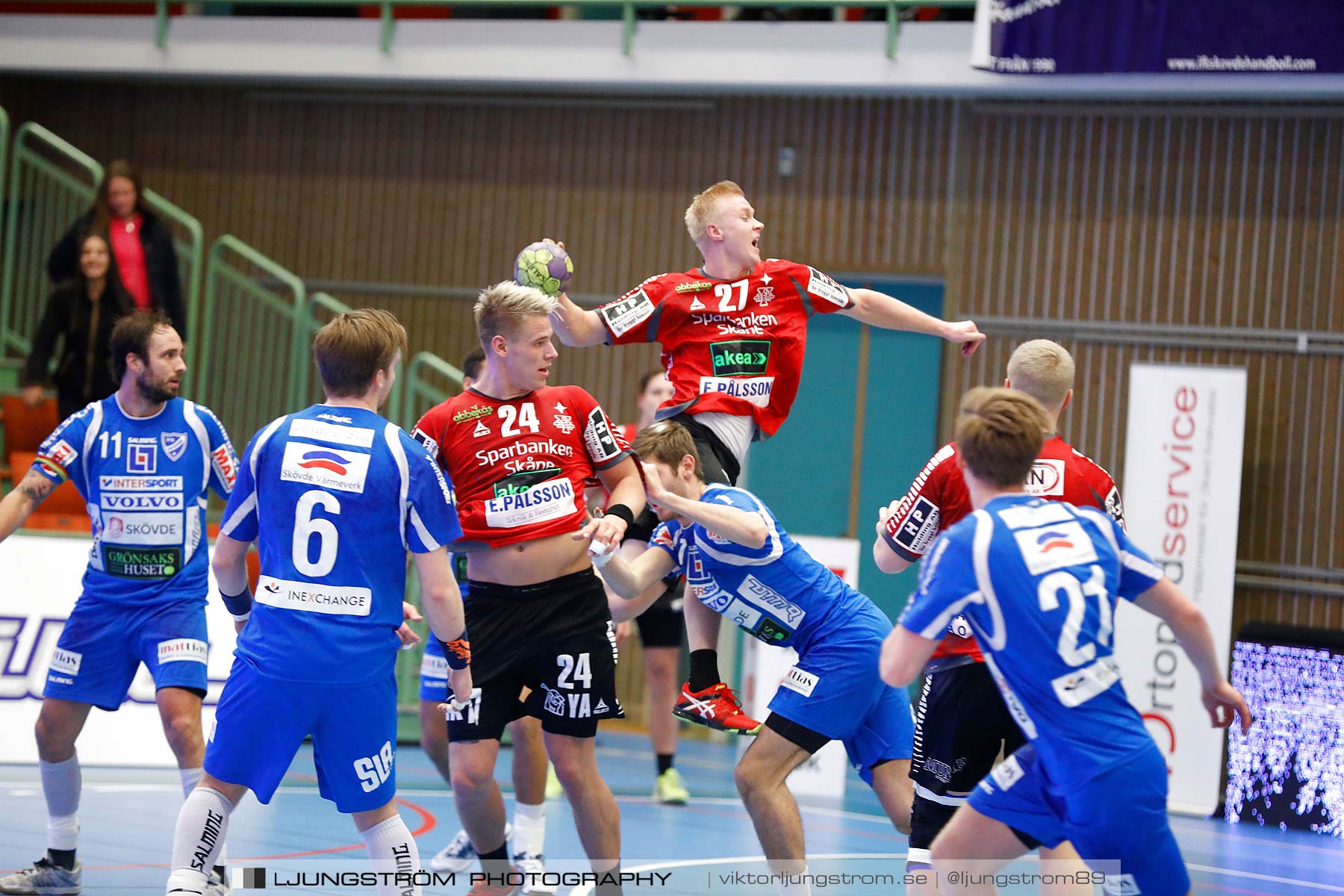 IFK Skövde HK-IFK Ystad HK 34-27,herr,Arena Skövde,Skövde,Sverige,Handboll,,2016,183363