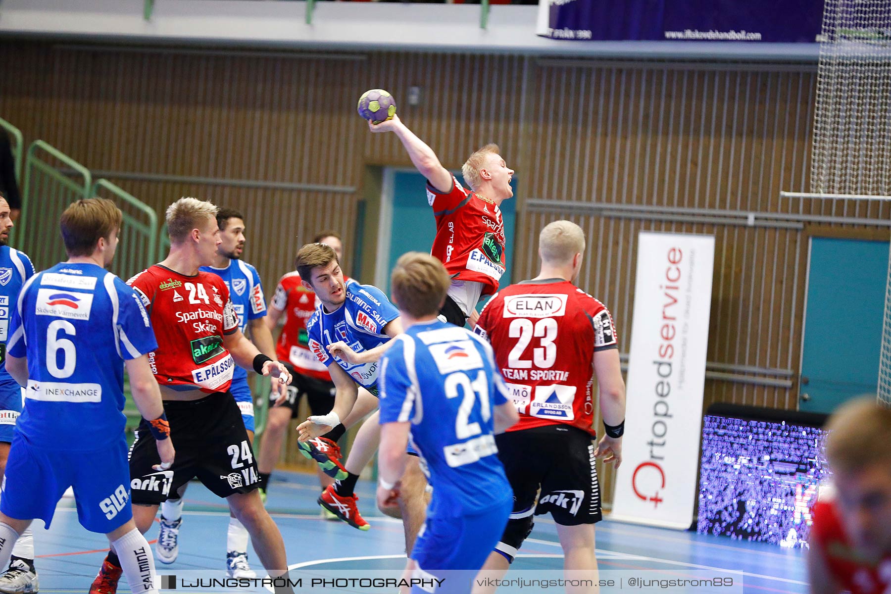 IFK Skövde HK-IFK Ystad HK 34-27,herr,Arena Skövde,Skövde,Sverige,Handboll,,2016,183364