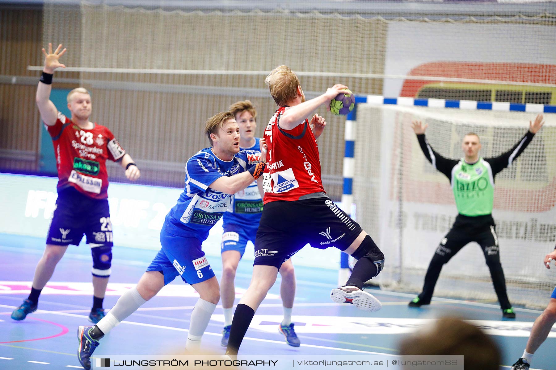 IFK Skövde HK-IFK Ystad HK 34-27,herr,Arena Skövde,Skövde,Sverige,Handboll,,2016,183386