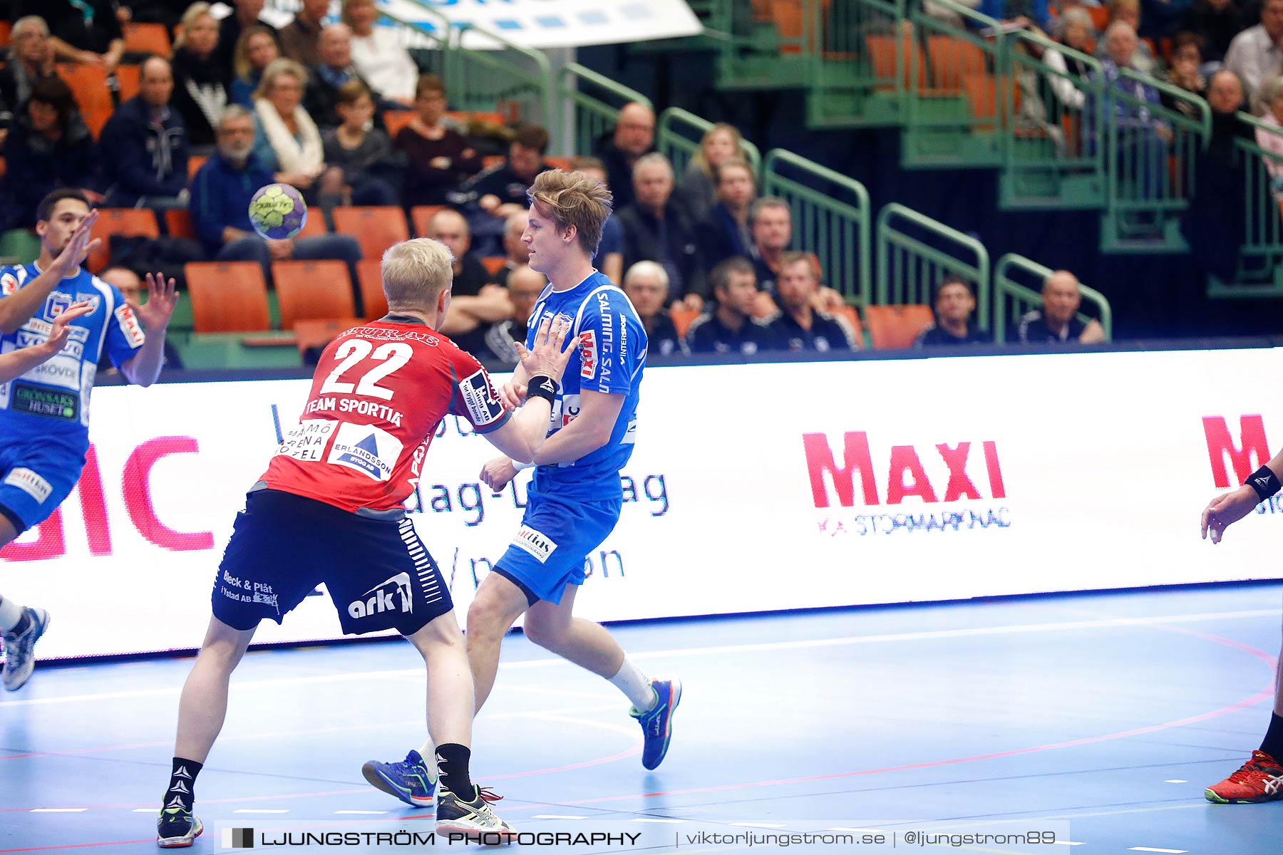 IFK Skövde HK-IFK Ystad HK 34-27,herr,Arena Skövde,Skövde,Sverige,Handboll,,2016,183425