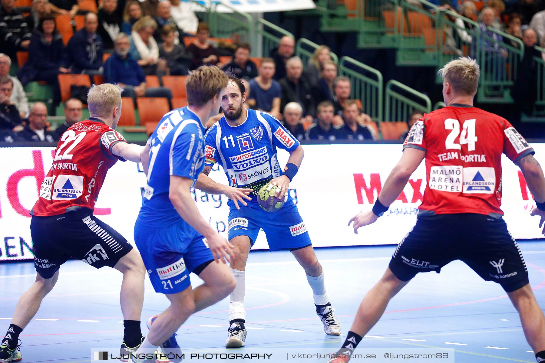 IFK Skövde HK-IFK Ystad HK 34-27,herr,Arena Skövde,Skövde,Sverige,Handboll,,2016,183428