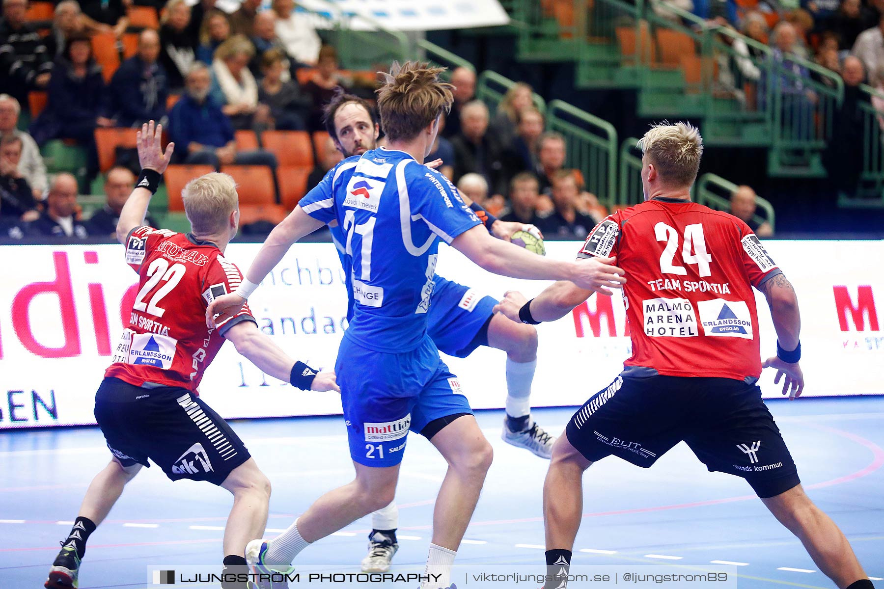 IFK Skövde HK-IFK Ystad HK 34-27,herr,Arena Skövde,Skövde,Sverige,Handboll,,2016,183429