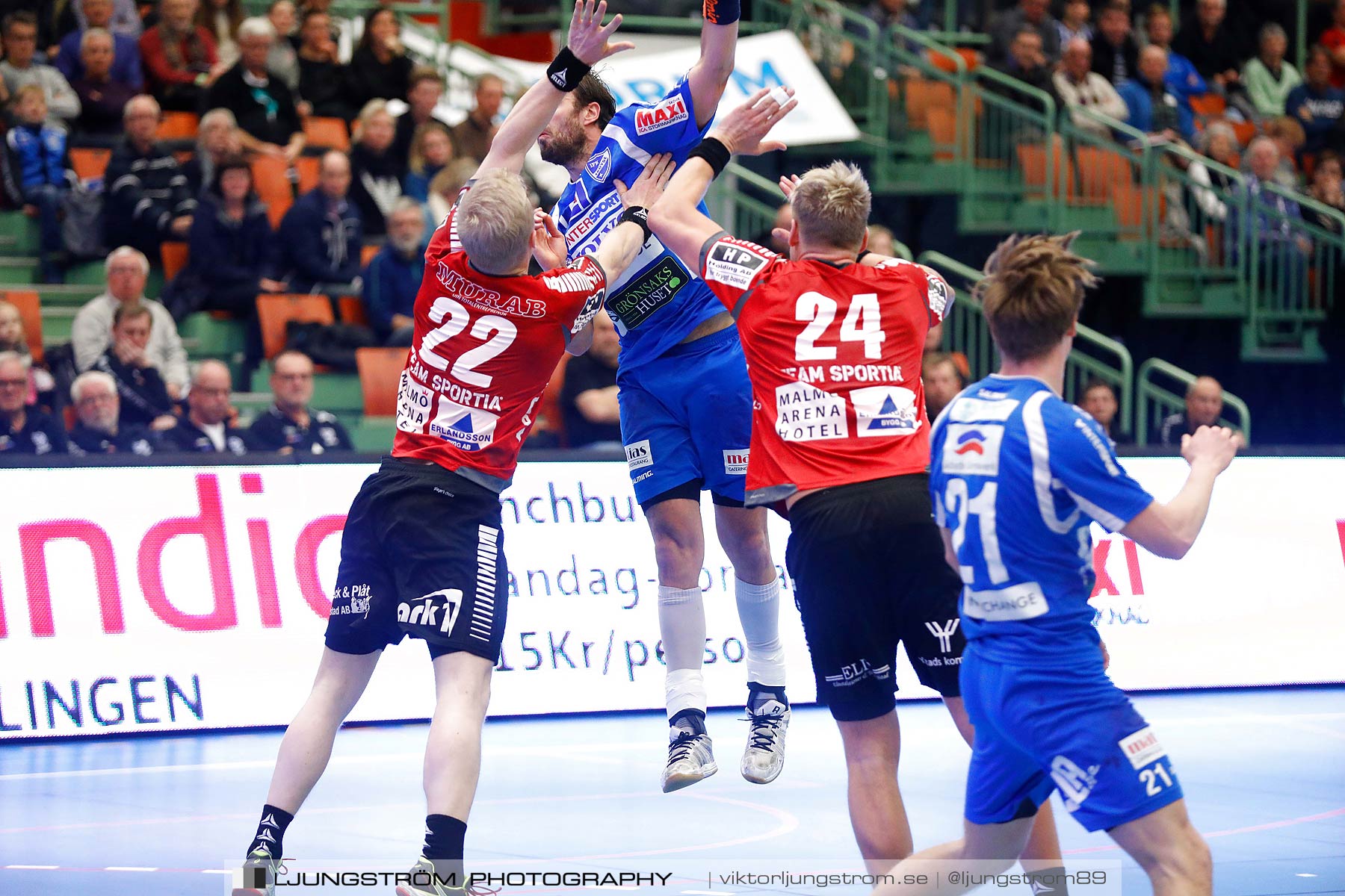 IFK Skövde HK-IFK Ystad HK 34-27,herr,Arena Skövde,Skövde,Sverige,Handboll,,2016,183431