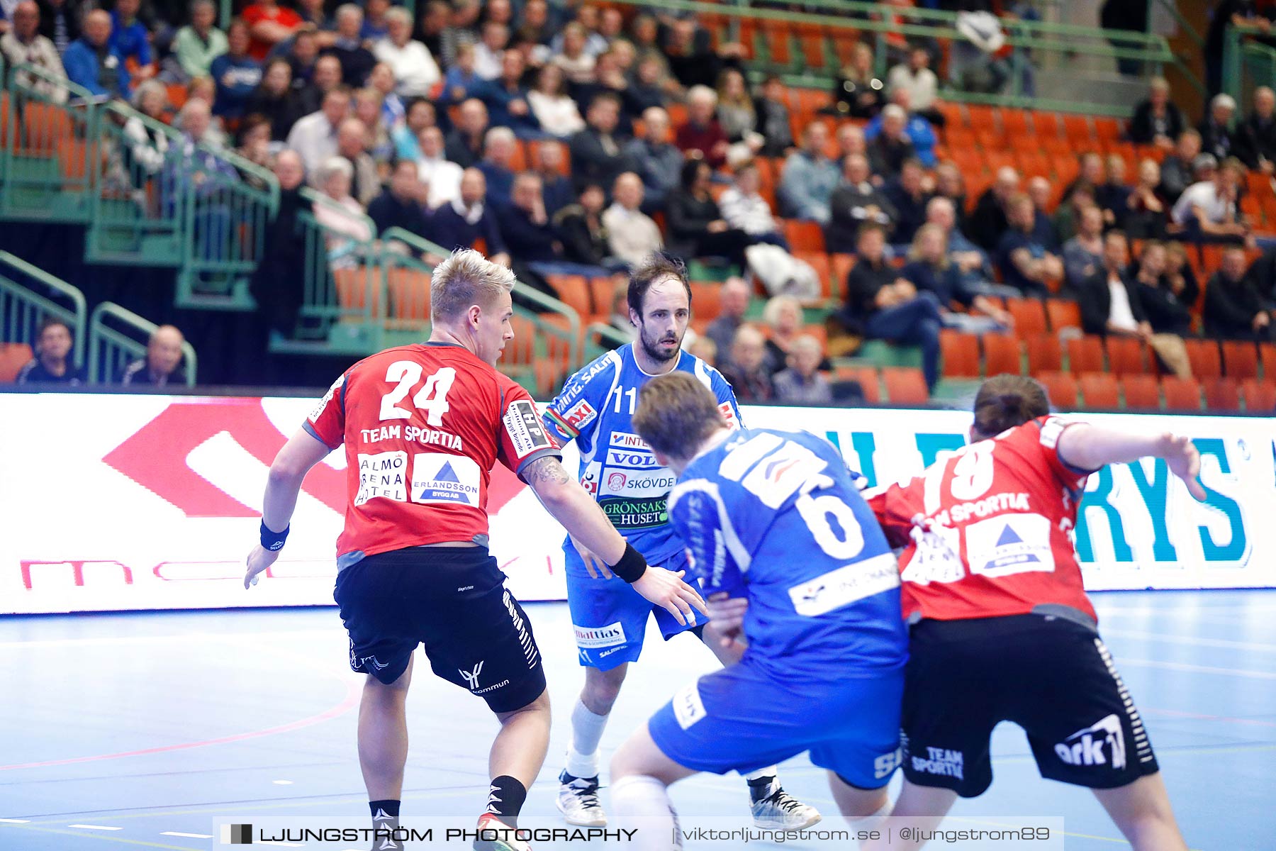 IFK Skövde HK-IFK Ystad HK 34-27,herr,Arena Skövde,Skövde,Sverige,Handboll,,2016,183474