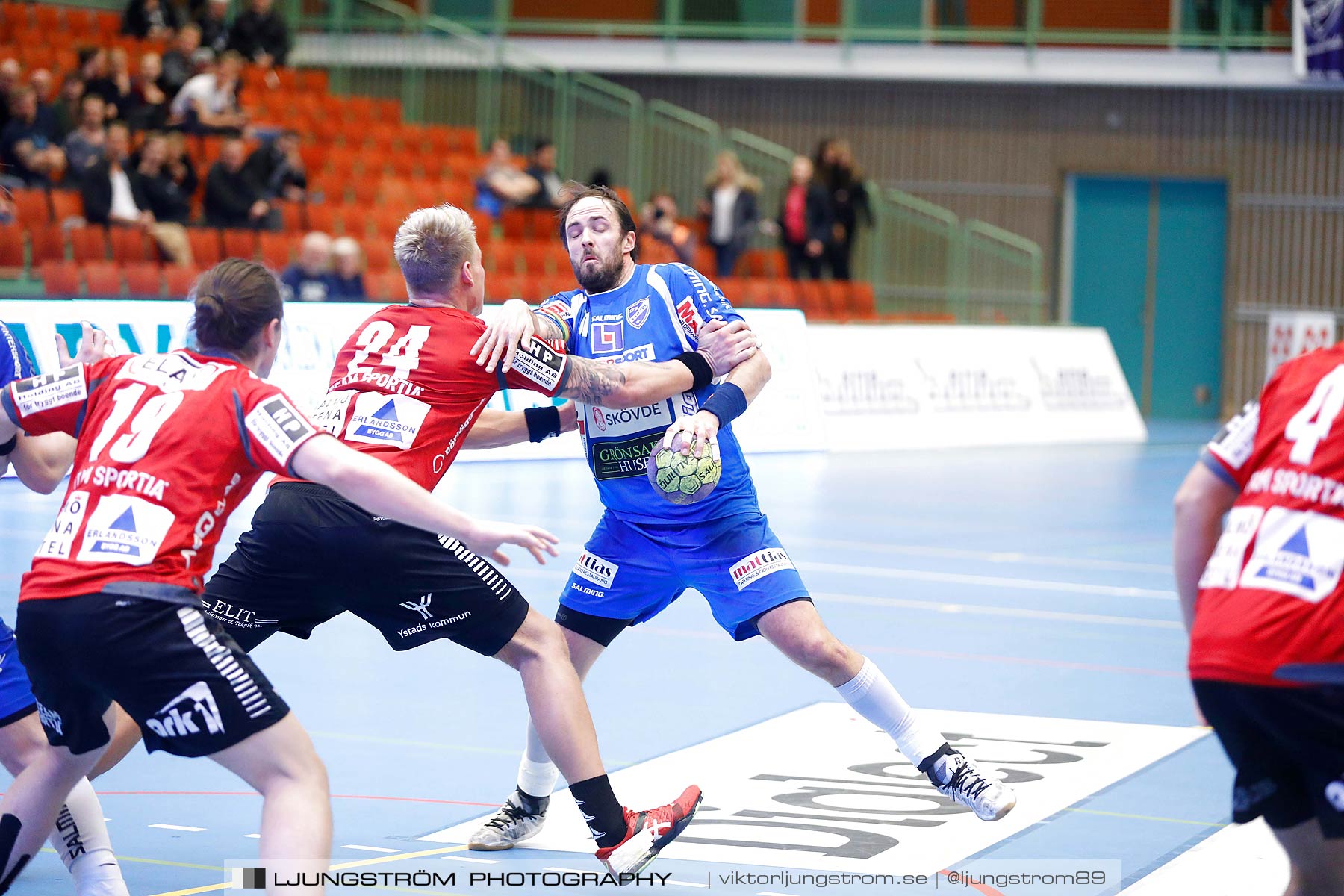 IFK Skövde HK-IFK Ystad HK 34-27,herr,Arena Skövde,Skövde,Sverige,Handboll,,2016,183478