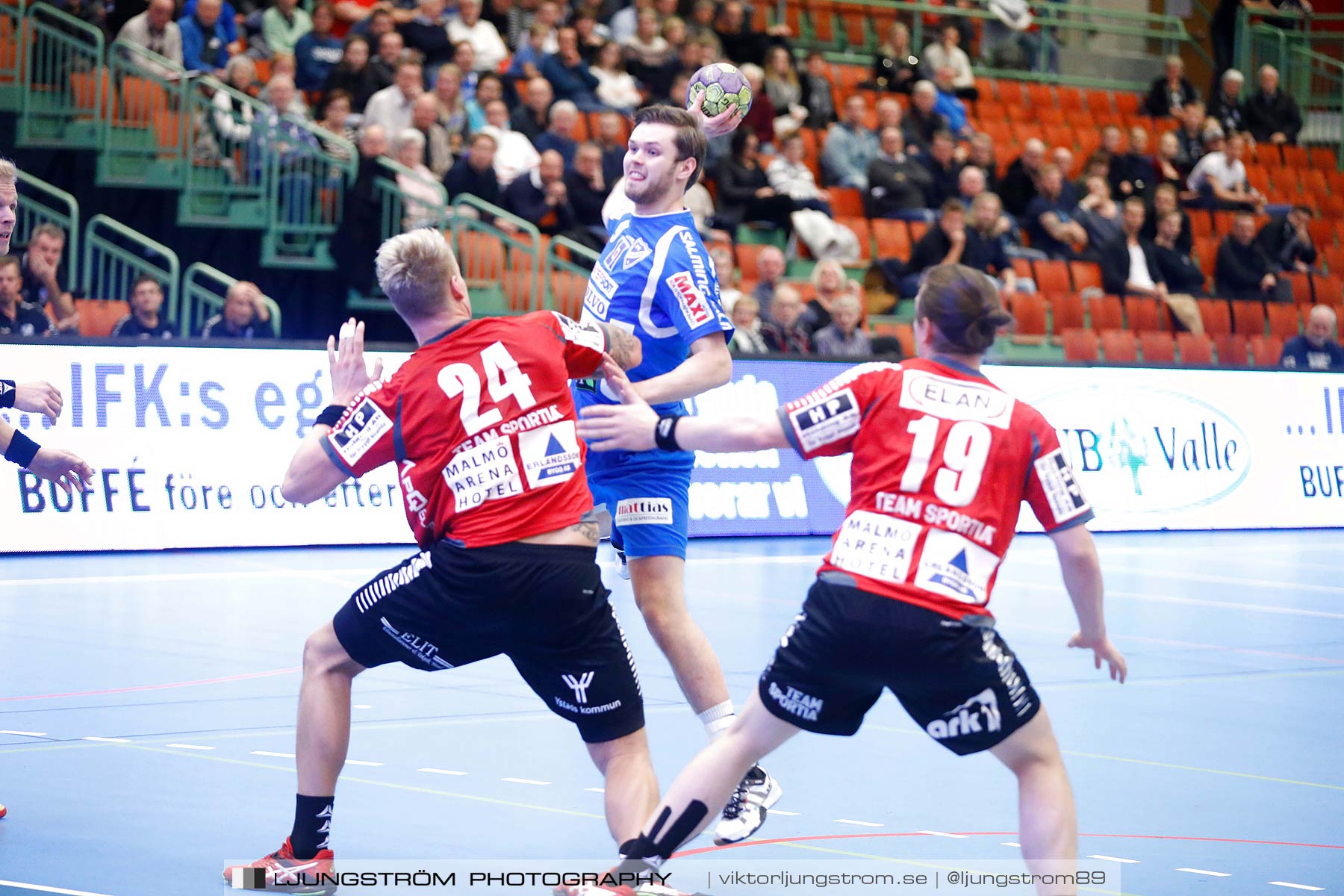 IFK Skövde HK-IFK Ystad HK 34-27,herr,Arena Skövde,Skövde,Sverige,Handboll,,2016,183491