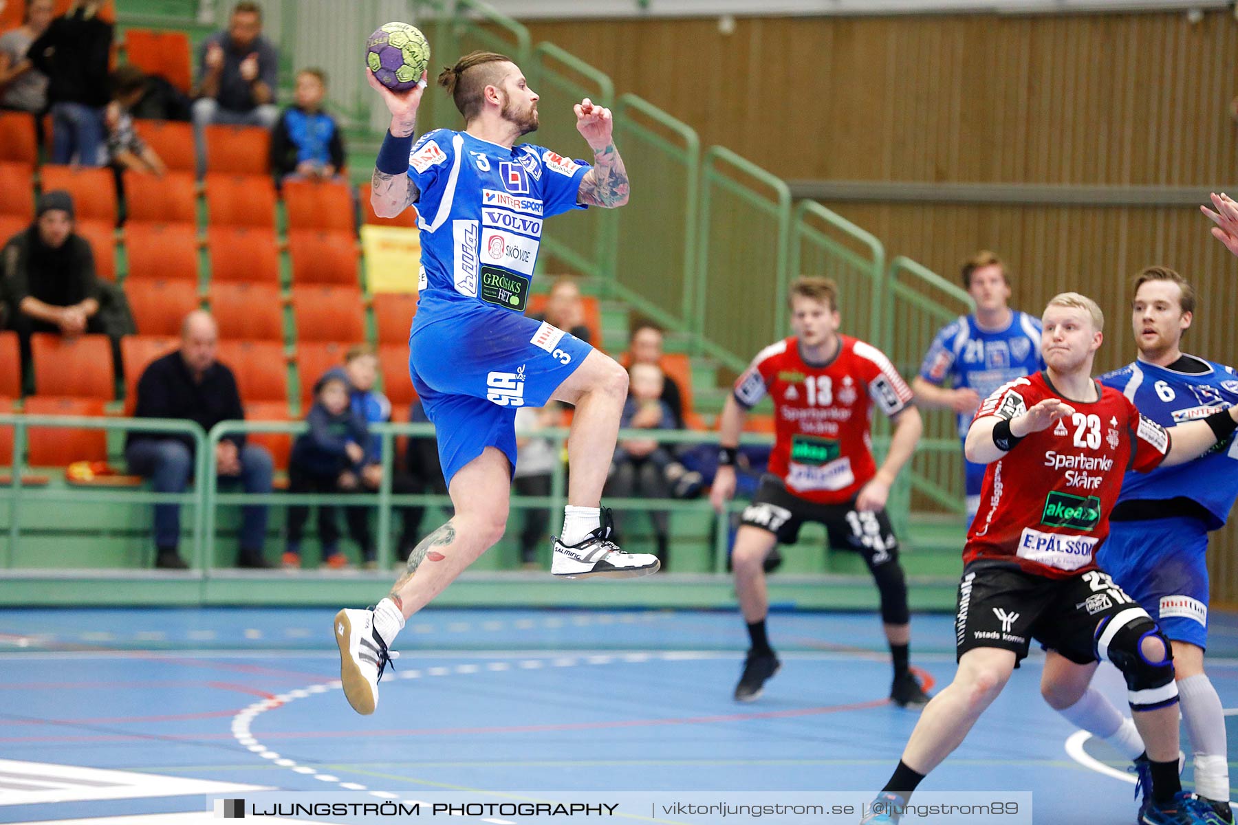 IFK Skövde HK-IFK Ystad HK 34-27,herr,Arena Skövde,Skövde,Sverige,Handboll,,2016,183528