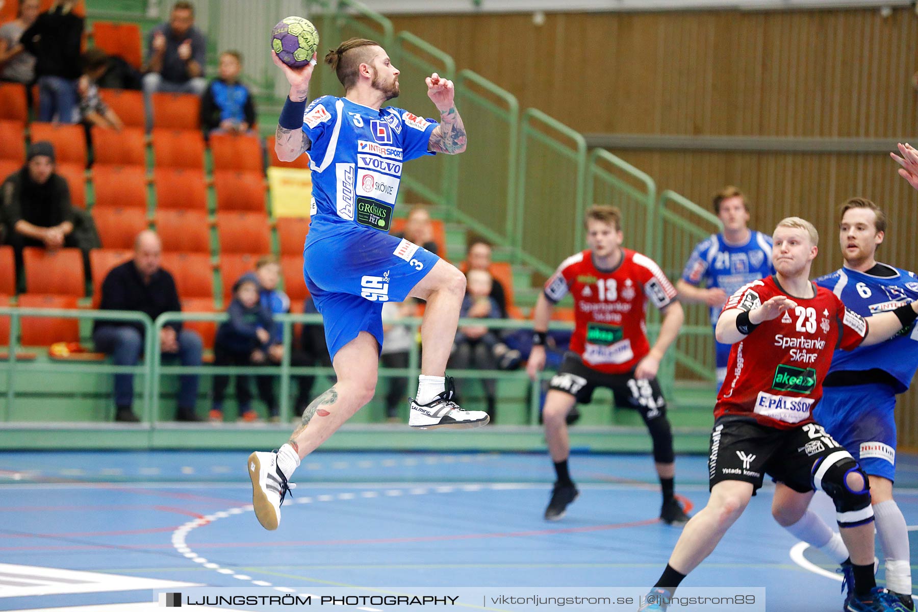 IFK Skövde HK-IFK Ystad HK 34-27,herr,Arena Skövde,Skövde,Sverige,Handboll,,2016,183528