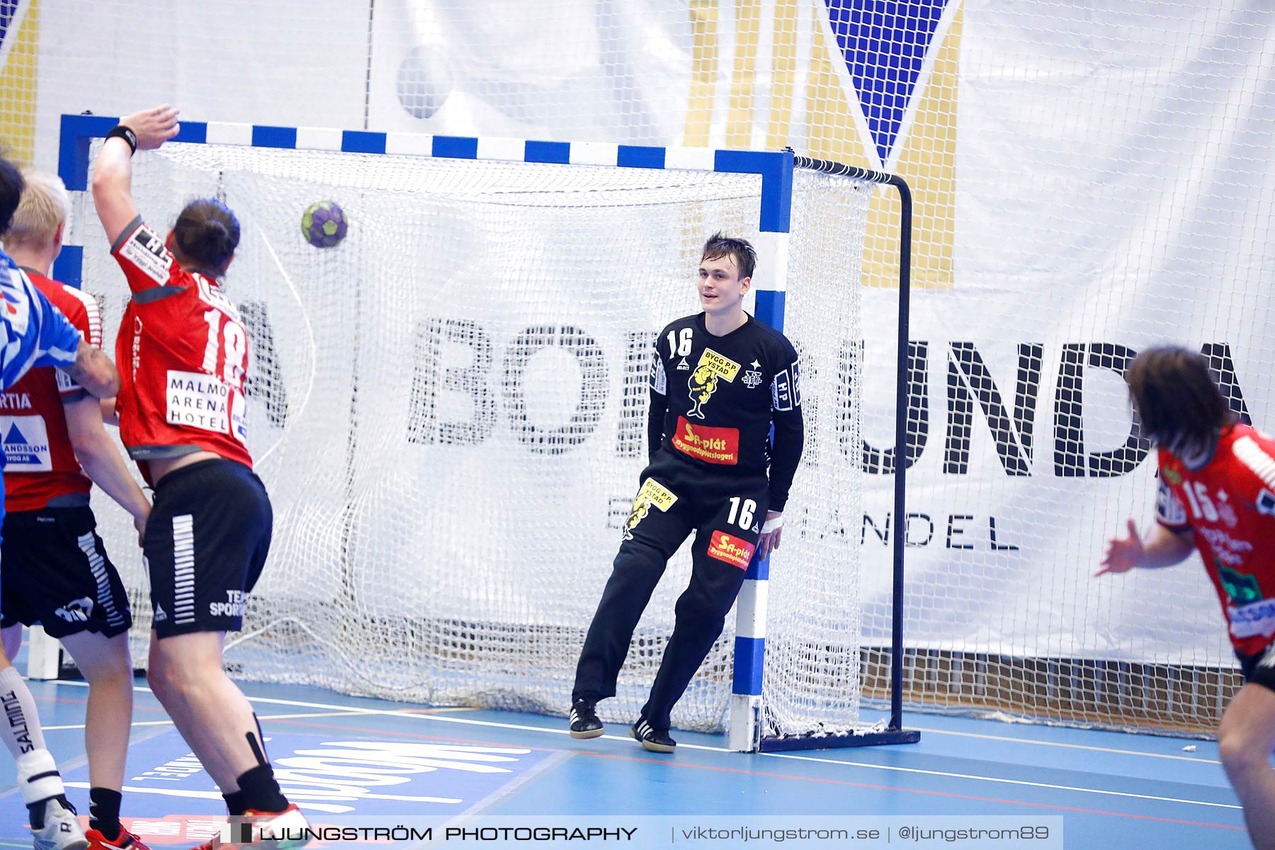 IFK Skövde HK-IFK Ystad HK 34-27,herr,Arena Skövde,Skövde,Sverige,Handboll,,2016,183533