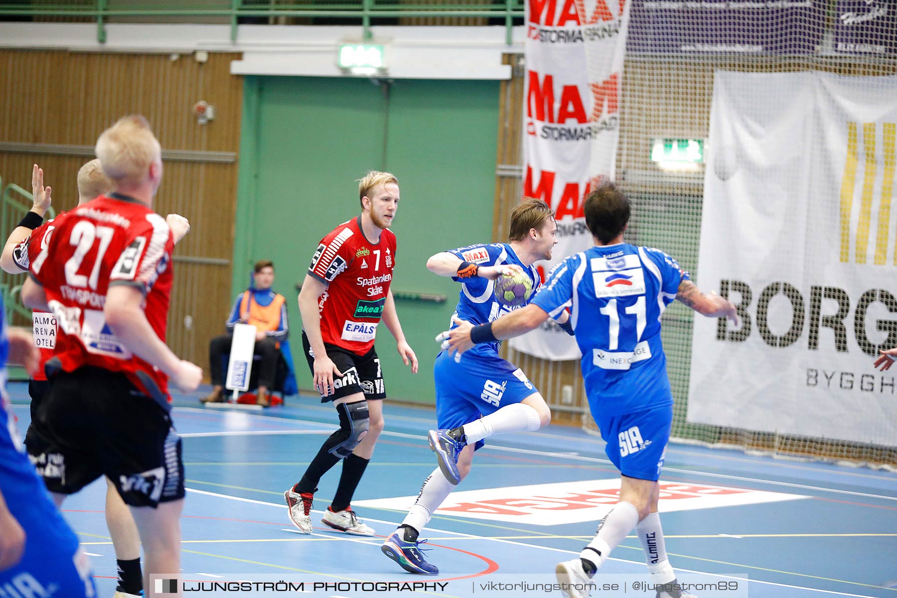 IFK Skövde HK-IFK Ystad HK 34-27,herr,Arena Skövde,Skövde,Sverige,Handboll,,2016,183557