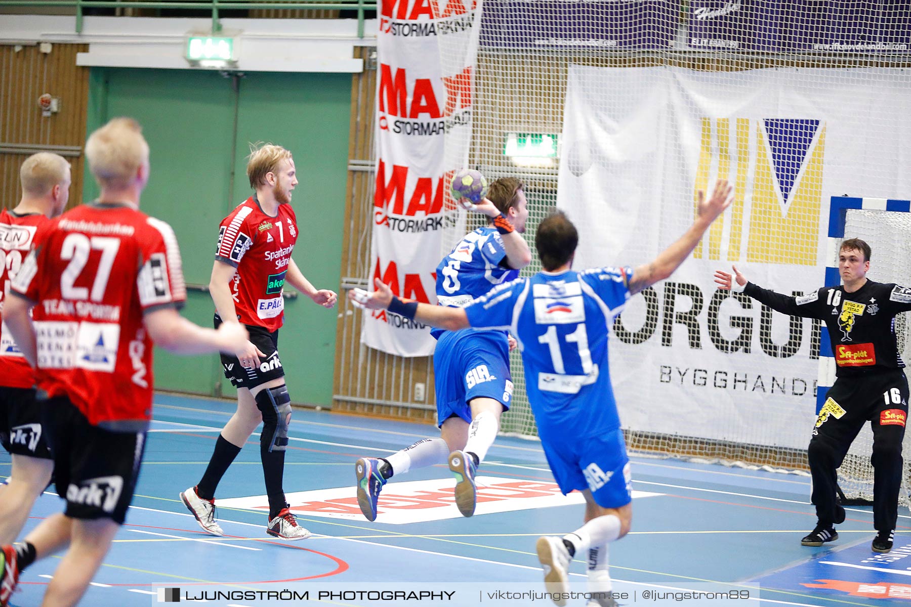 IFK Skövde HK-IFK Ystad HK 34-27,herr,Arena Skövde,Skövde,Sverige,Handboll,,2016,183558