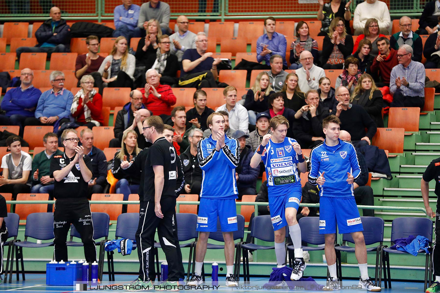 IFK Skövde HK-IFK Ystad HK 34-27,herr,Arena Skövde,Skövde,Sverige,Handboll,,2016,183599