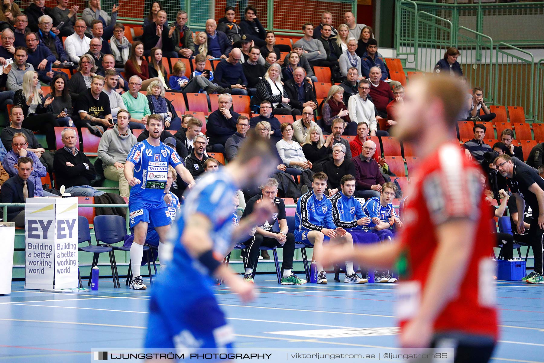 IFK Skövde HK-IFK Ystad HK 34-27,herr,Arena Skövde,Skövde,Sverige,Handboll,,2016,183612