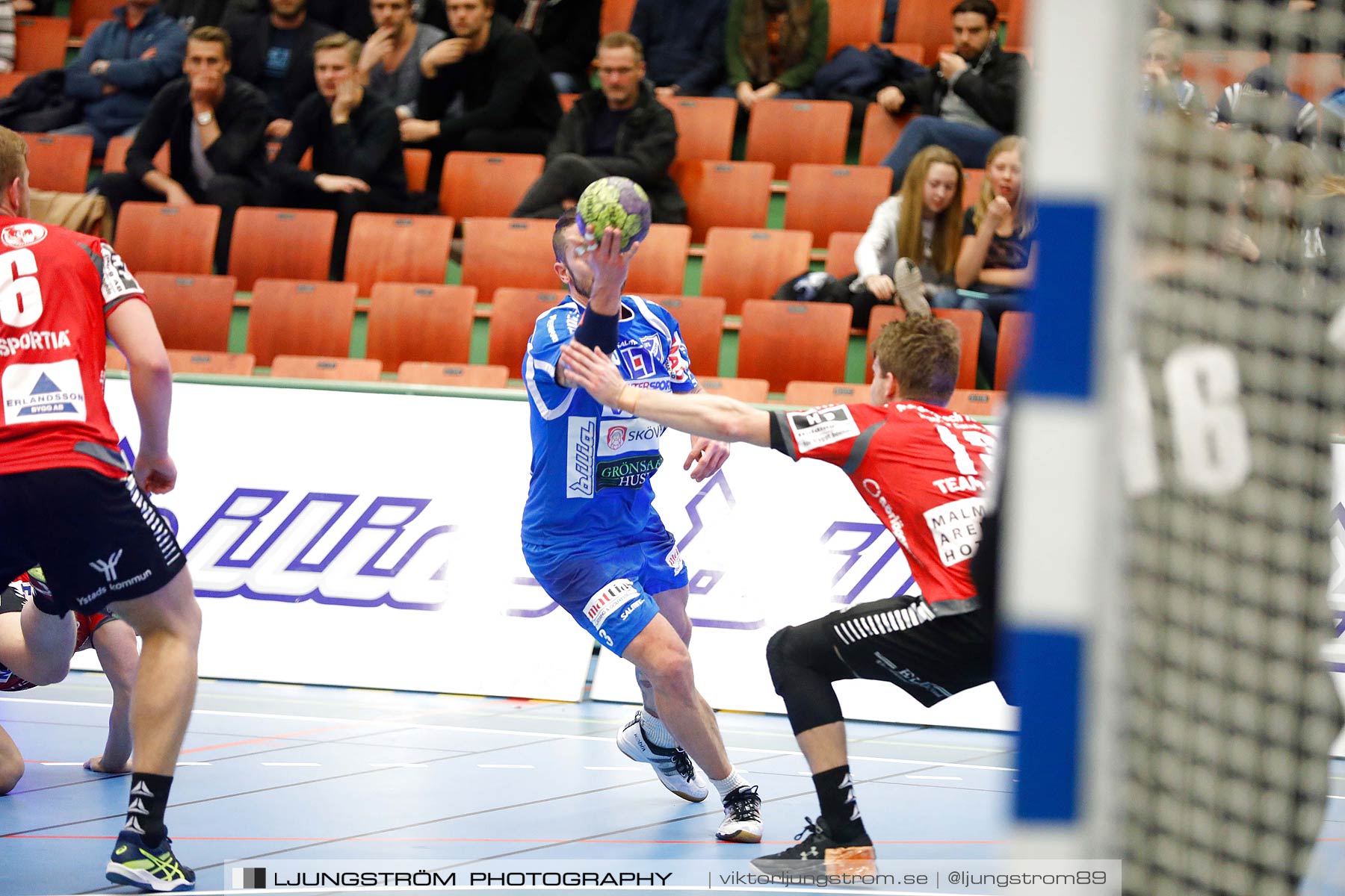 IFK Skövde HK-IFK Ystad HK 34-27,herr,Arena Skövde,Skövde,Sverige,Handboll,,2016,183667