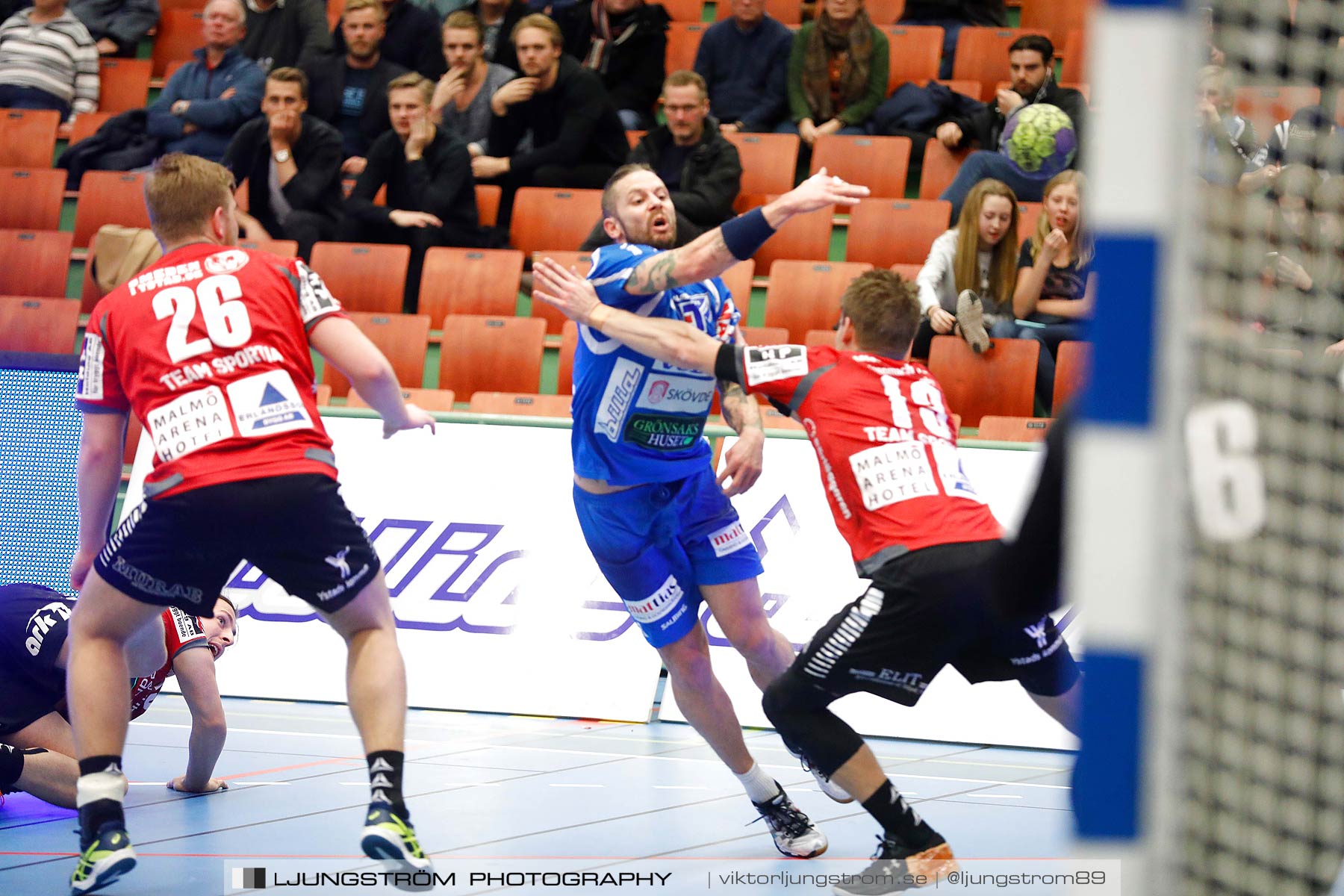 IFK Skövde HK-IFK Ystad HK 34-27,herr,Arena Skövde,Skövde,Sverige,Handboll,,2016,183668