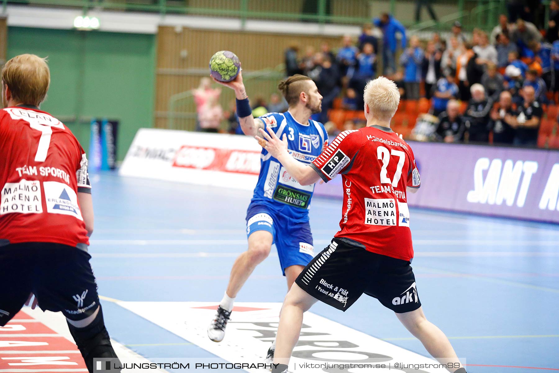 IFK Skövde HK-IFK Ystad HK 34-27,herr,Arena Skövde,Skövde,Sverige,Handboll,,2016,183768