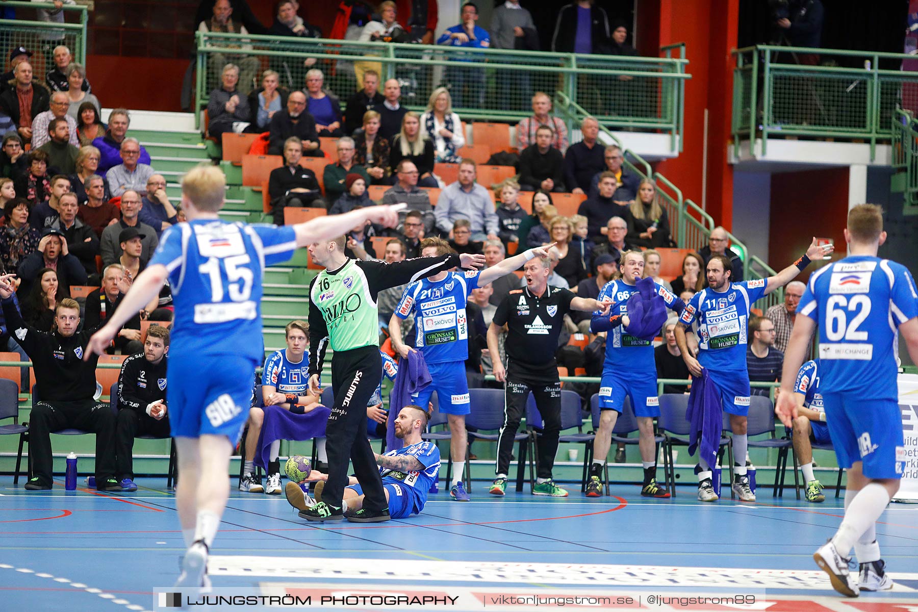 IFK Skövde HK-Eskilstuna Guif 36-25,herr,Arena Skövde,Skövde,Sverige,Handboll,,2016,184085