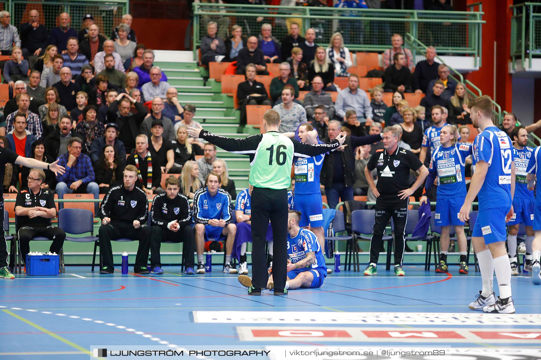 IFK Skövde HK-Eskilstuna Guif 36-25,herr,Arena Skövde,Skövde,Sverige,Handboll,,2016,184095