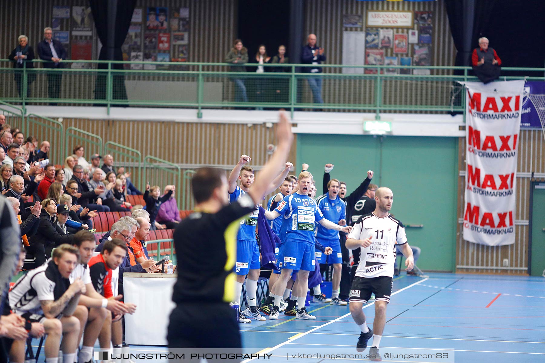 IFK Skövde HK-Eskilstuna Guif 36-25,herr,Arena Skövde,Skövde,Sverige,Handboll,,2016,184371