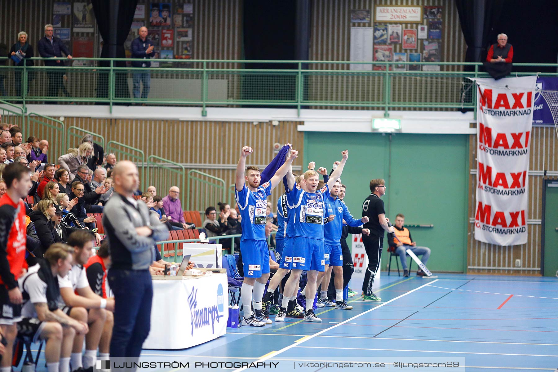 IFK Skövde HK-Eskilstuna Guif 36-25,herr,Arena Skövde,Skövde,Sverige,Handboll,,2016,184384