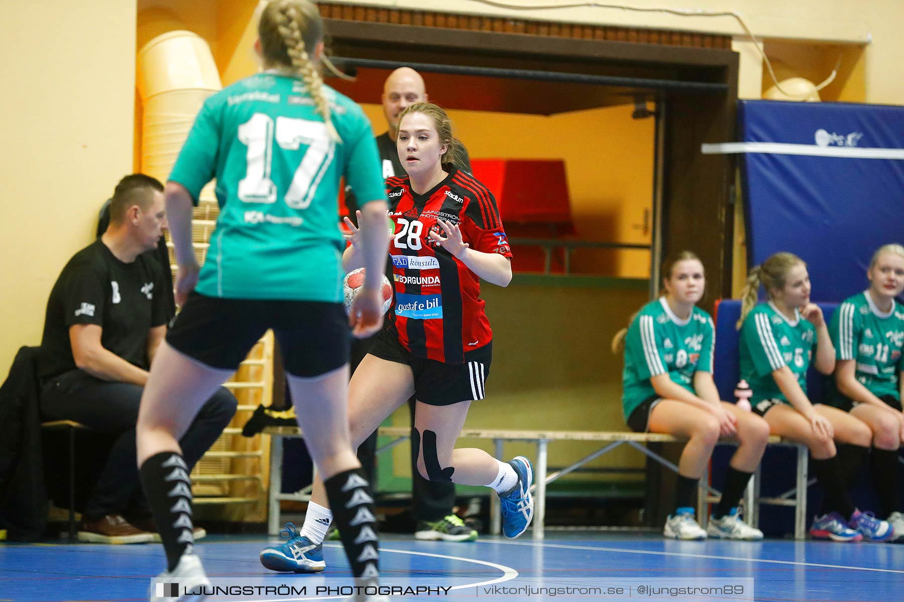 HK Country U-Tibro HK 15-27,dam,Arena Skövde,Skövde,Sverige,Handboll,,2017,193021