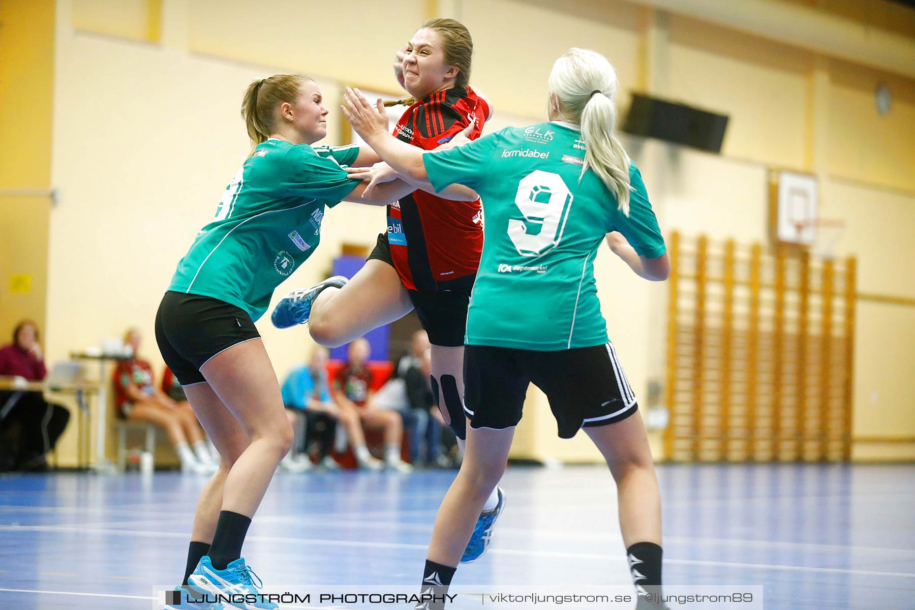 HK Country U-Tibro HK 15-27,dam,Arena Skövde,Skövde,Sverige,Handboll,,2017,193023