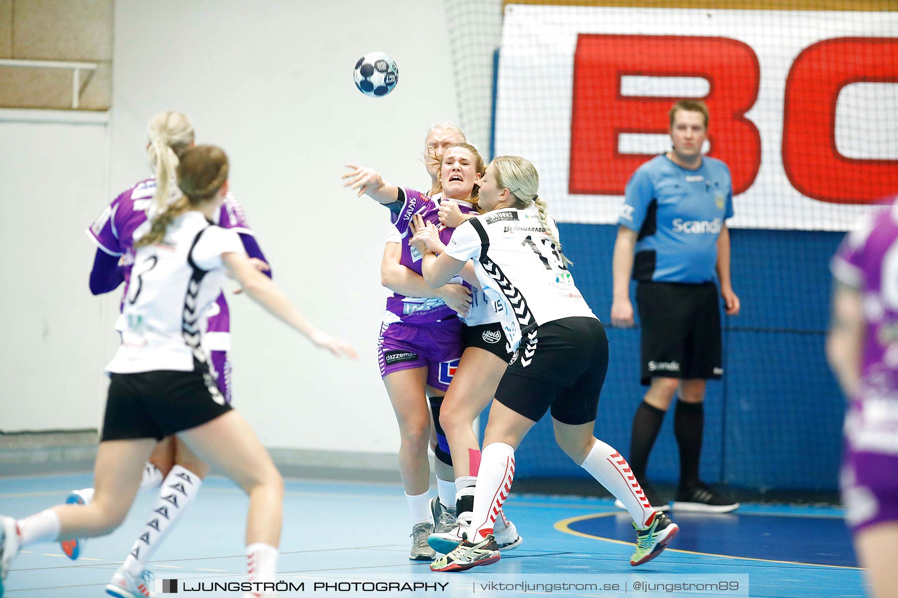 Skara HF-BK Heid 27-26,dam,Skara Idrottshall,Skara,Sverige,Handboll,,2018,195036