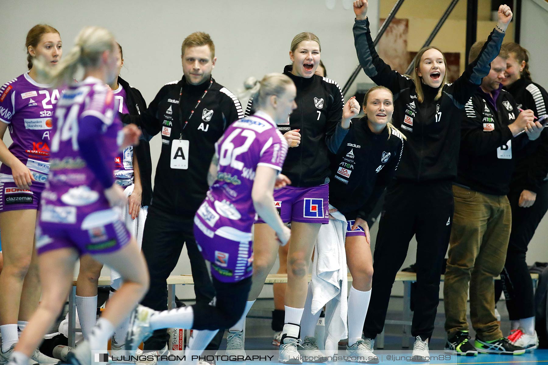 Skara HF-BK Heid 27-26,dam,Skara Idrottshall,Skara,Sverige,Handboll,,2018,195137