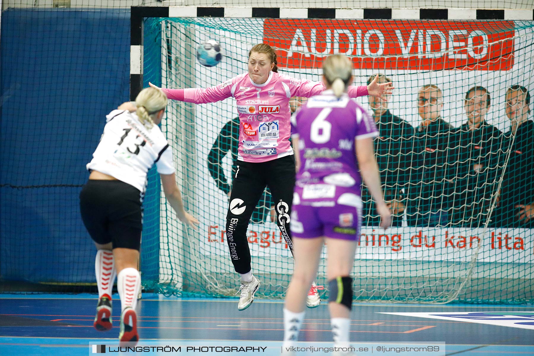 Skara HF-BK Heid 27-26,dam,Skara Idrottshall,Skara,Sverige,Handboll,,2018,195142