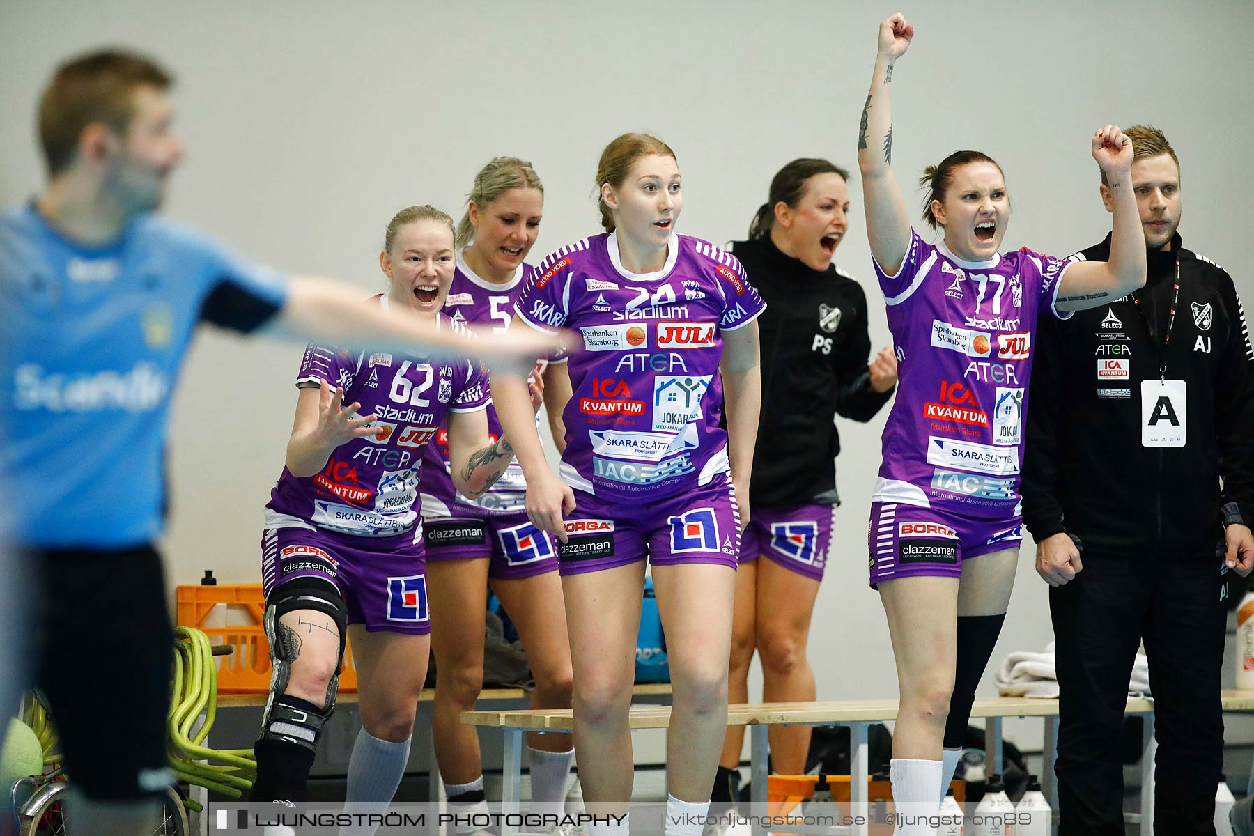 Skara HF-BK Heid 27-26,dam,Skara Idrottshall,Skara,Sverige,Handboll,,2018,195159