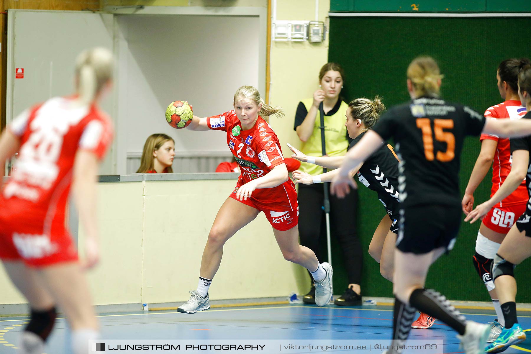 Skövde HF-Kristianstad HK 25-22,dam,Skövde Idrottshall,Skövde,Sverige,Handboll,,2018,195309