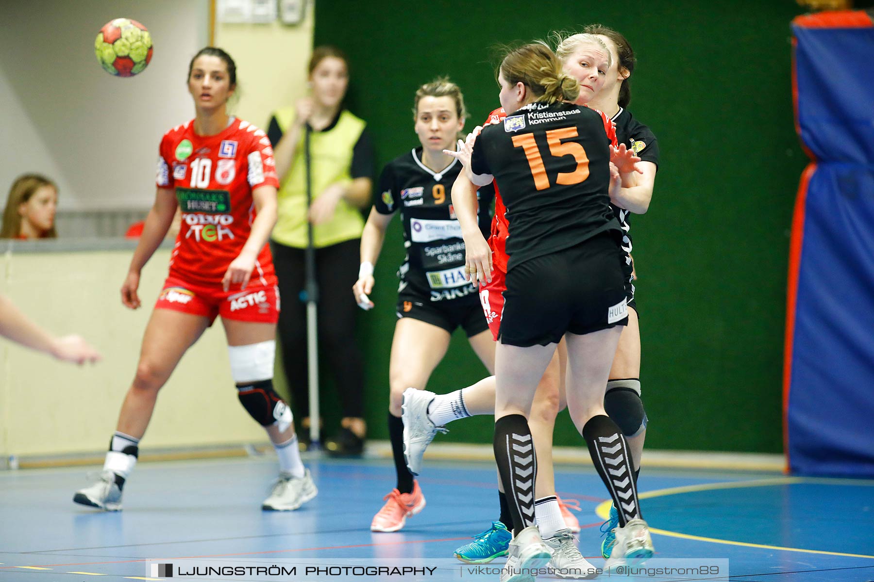 Skövde HF-Kristianstad HK 25-22,dam,Skövde Idrottshall,Skövde,Sverige,Handboll,,2018,195314