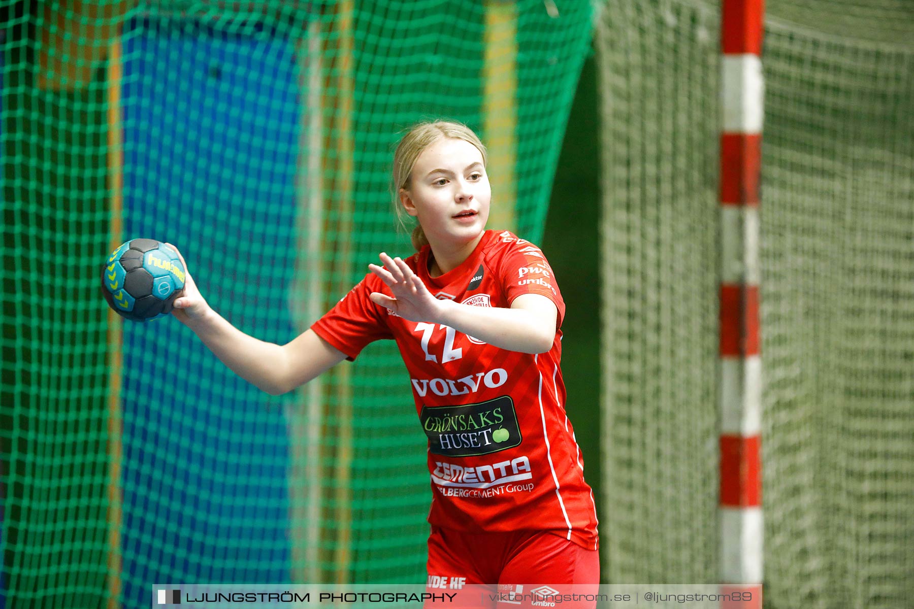 USM F14 Steg 3 Skövde HF 1-Lugi HF 1 15-24,dam,Skövde Idrottshall,Skövde,Sverige,Ungdoms-SM,Handboll,2018,196310