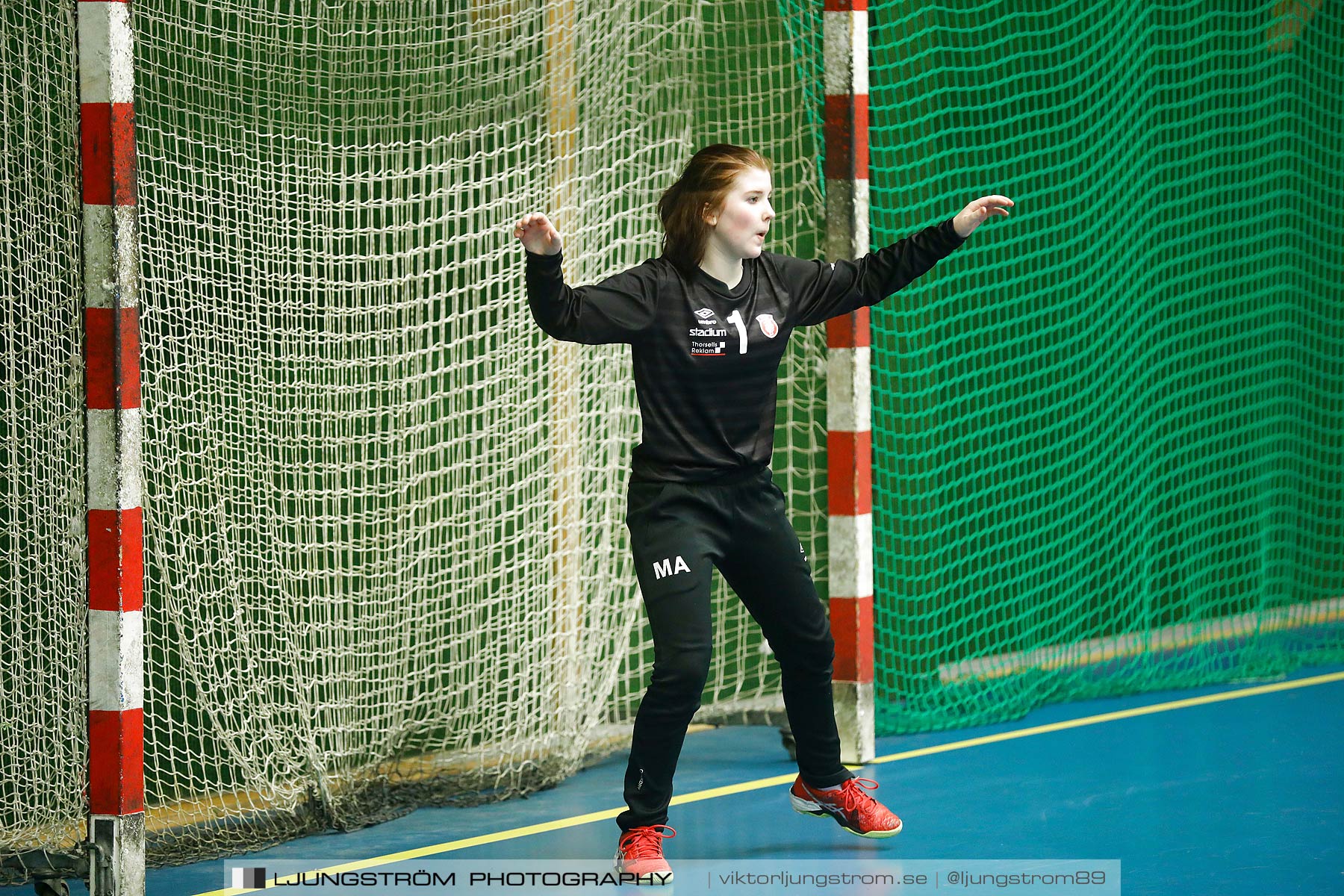 USM F14 Steg 3 Skövde HF 1-Lugi HF 1 15-24,dam,Skövde Idrottshall,Skövde,Sverige,Ungdoms-SM,Handboll,2018,196311