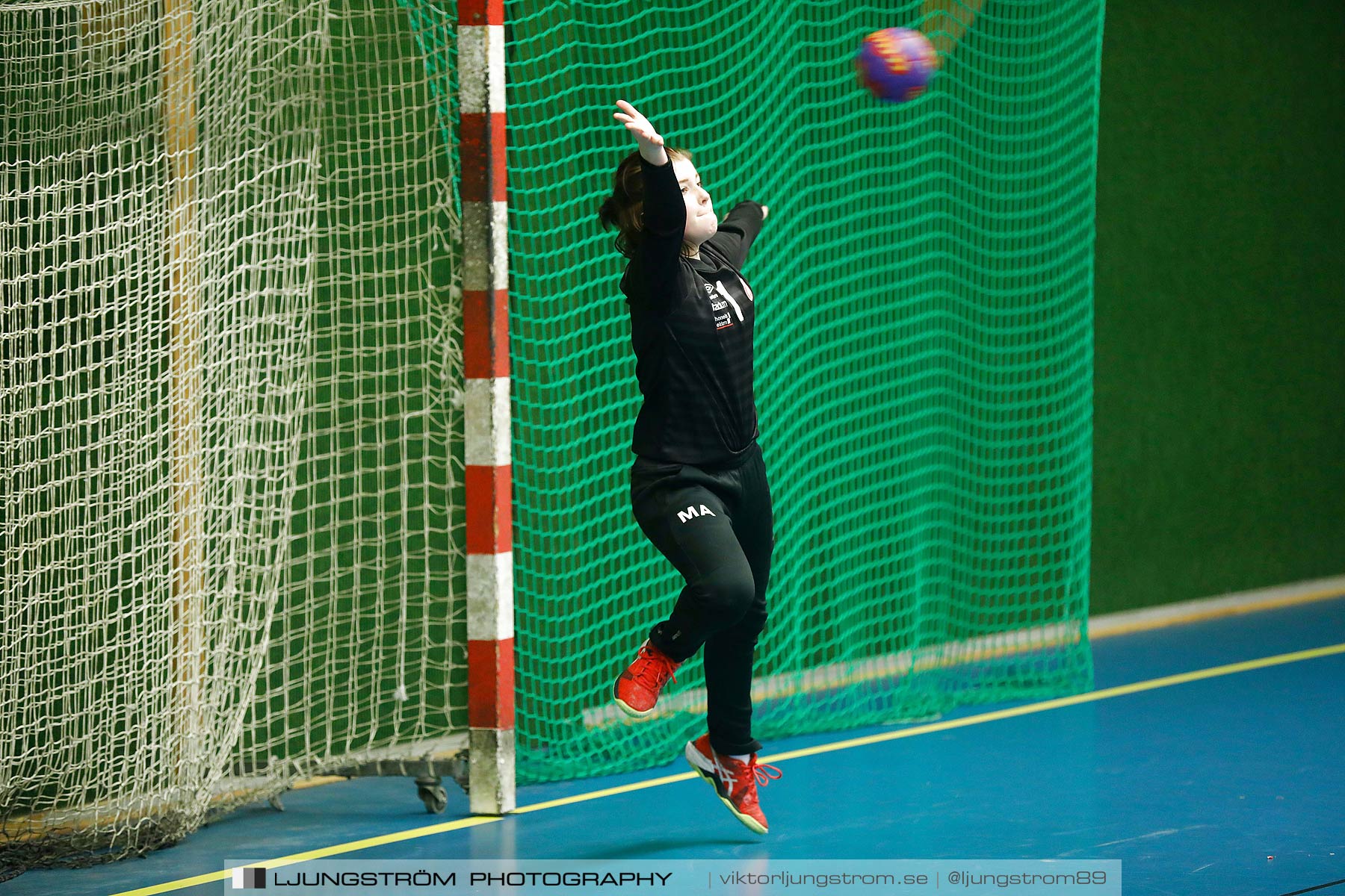 USM F14 Steg 3 Skövde HF 1-Lugi HF 1 15-24,dam,Skövde Idrottshall,Skövde,Sverige,Ungdoms-SM,Handboll,2018,196312