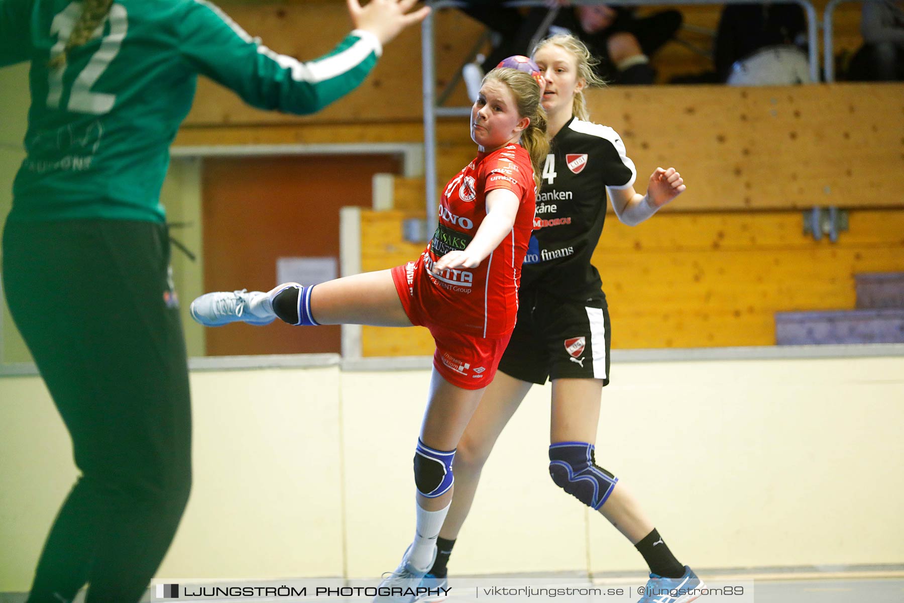 USM F14 Steg 3 Skövde HF 1-Lugi HF 1 15-24,dam,Skövde Idrottshall,Skövde,Sverige,Ungdoms-SM,Handboll,2018,196354