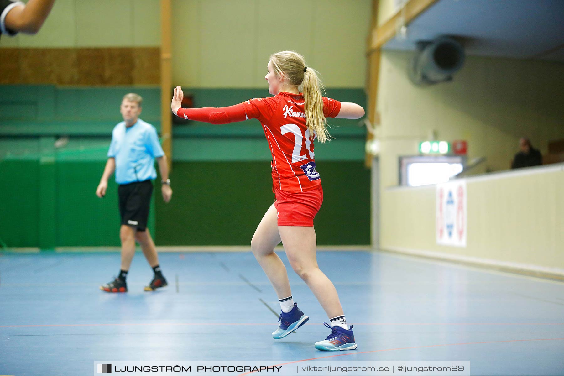 USM F14 Steg 3 Skövde HF 1-Lugi HF 1 15-24,dam,Skövde Idrottshall,Skövde,Sverige,Ungdoms-SM,Handboll,2018,196372