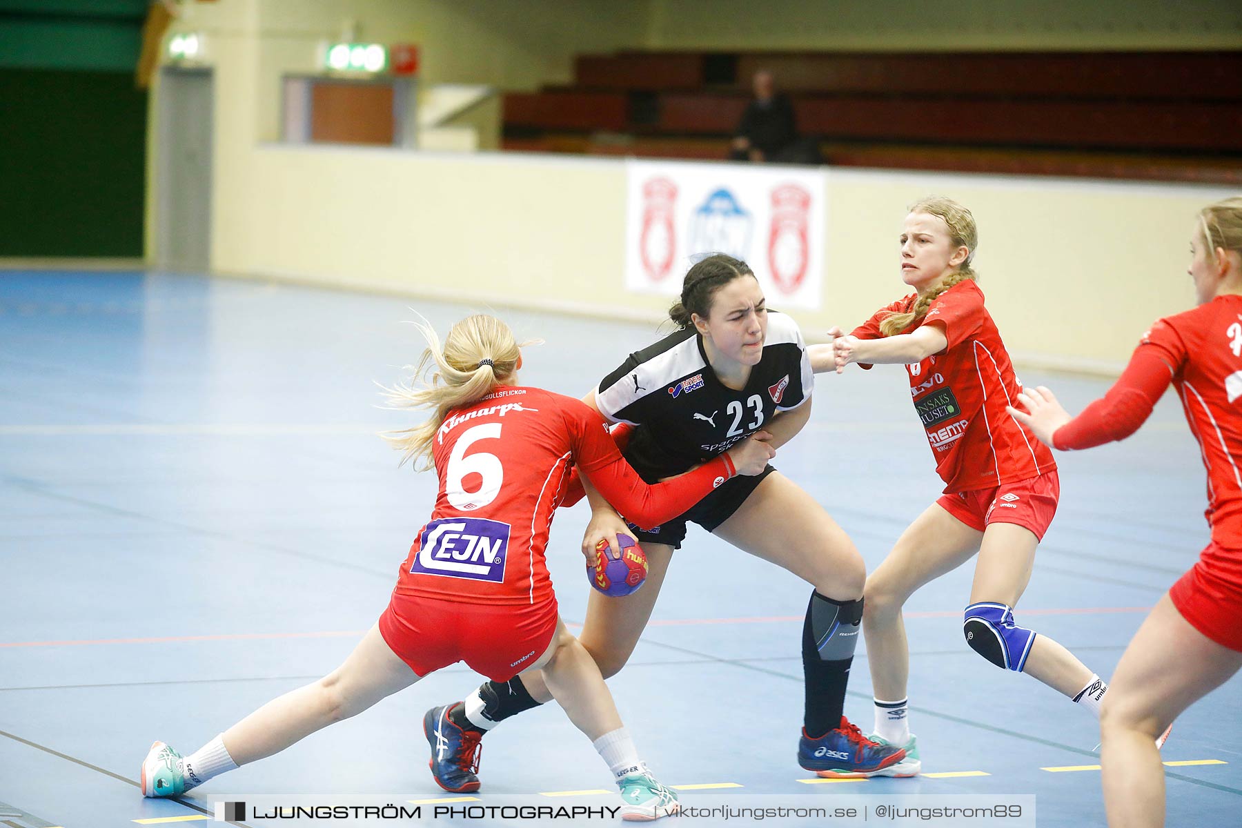 USM F14 Steg 3 Skövde HF 1-Lugi HF 1 15-24,dam,Skövde Idrottshall,Skövde,Sverige,Ungdoms-SM,Handboll,2018,196380