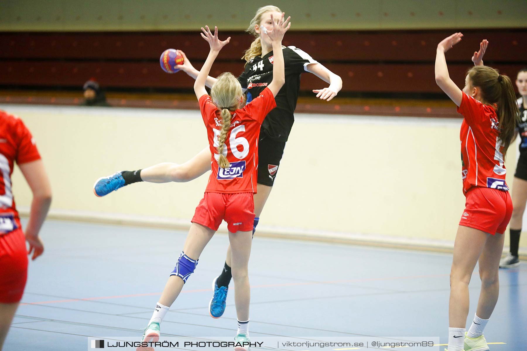 USM F14 Steg 3 Skövde HF 1-Lugi HF 1 15-24,dam,Skövde Idrottshall,Skövde,Sverige,Ungdoms-SM,Handboll,2018,196389