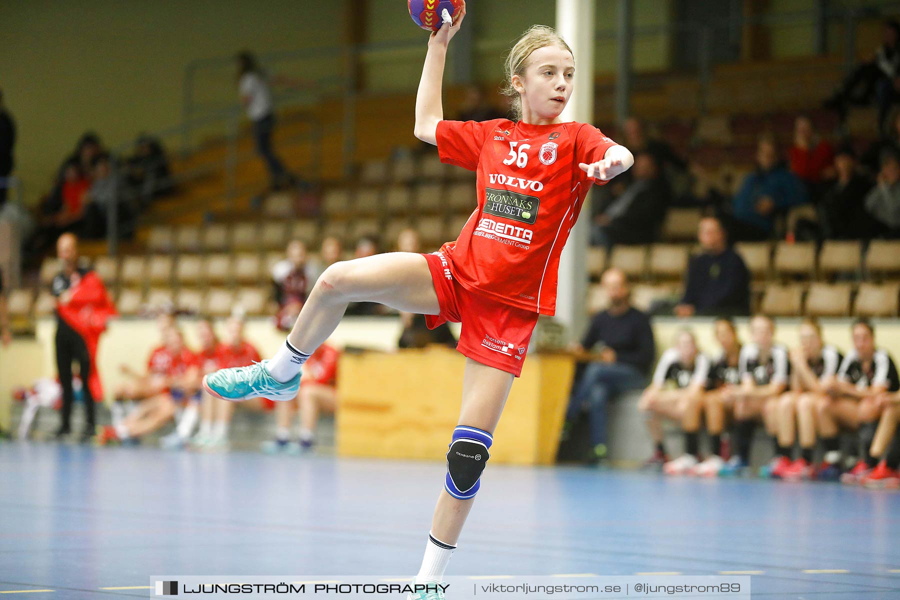 USM F14 Steg 3 Skövde HF 1-Lugi HF 1 15-24,dam,Skövde Idrottshall,Skövde,Sverige,Ungdoms-SM,Handboll,2018,196413