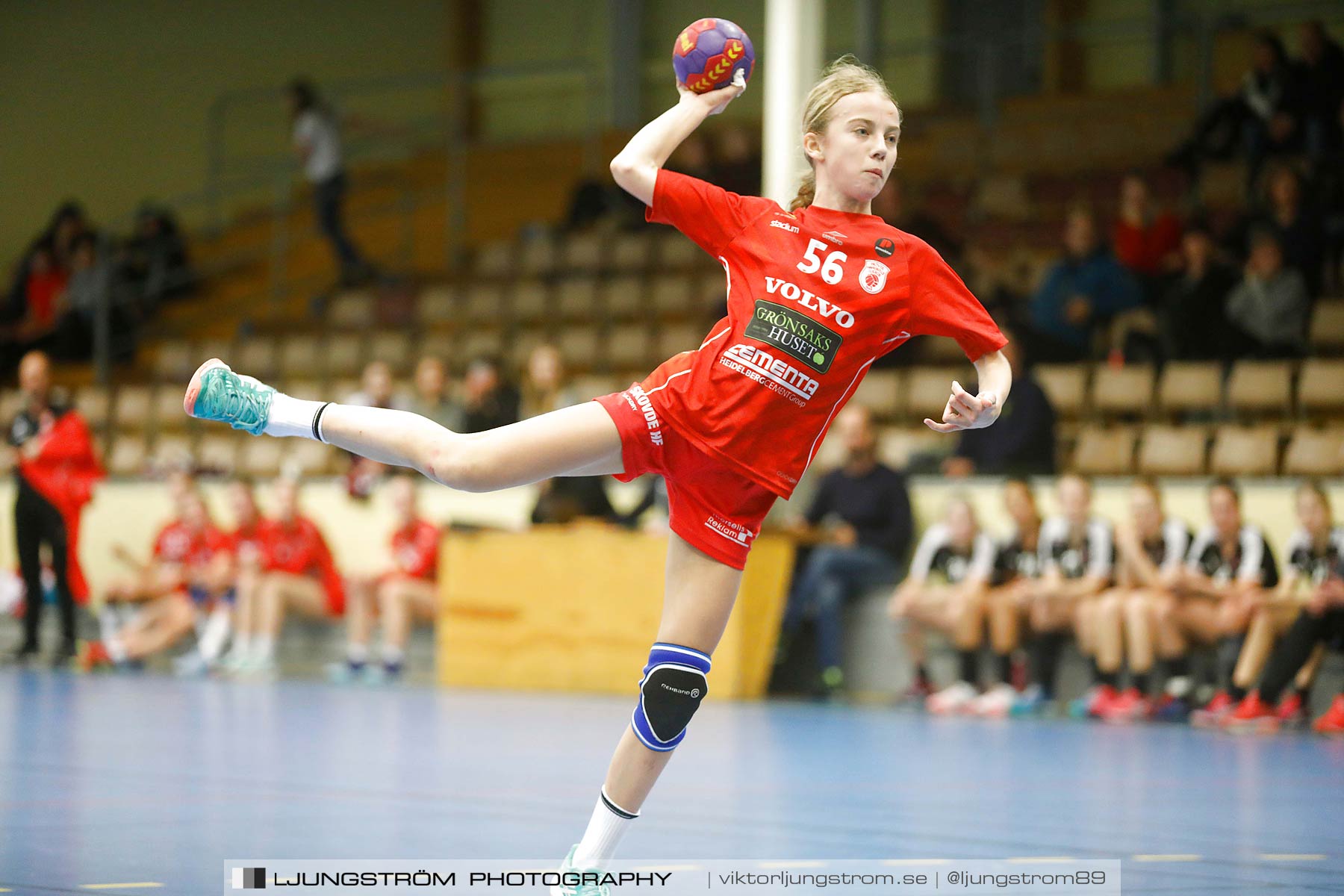 USM F14 Steg 3 Skövde HF 1-Lugi HF 1 15-24,dam,Skövde Idrottshall,Skövde,Sverige,Ungdoms-SM,Handboll,2018,196414