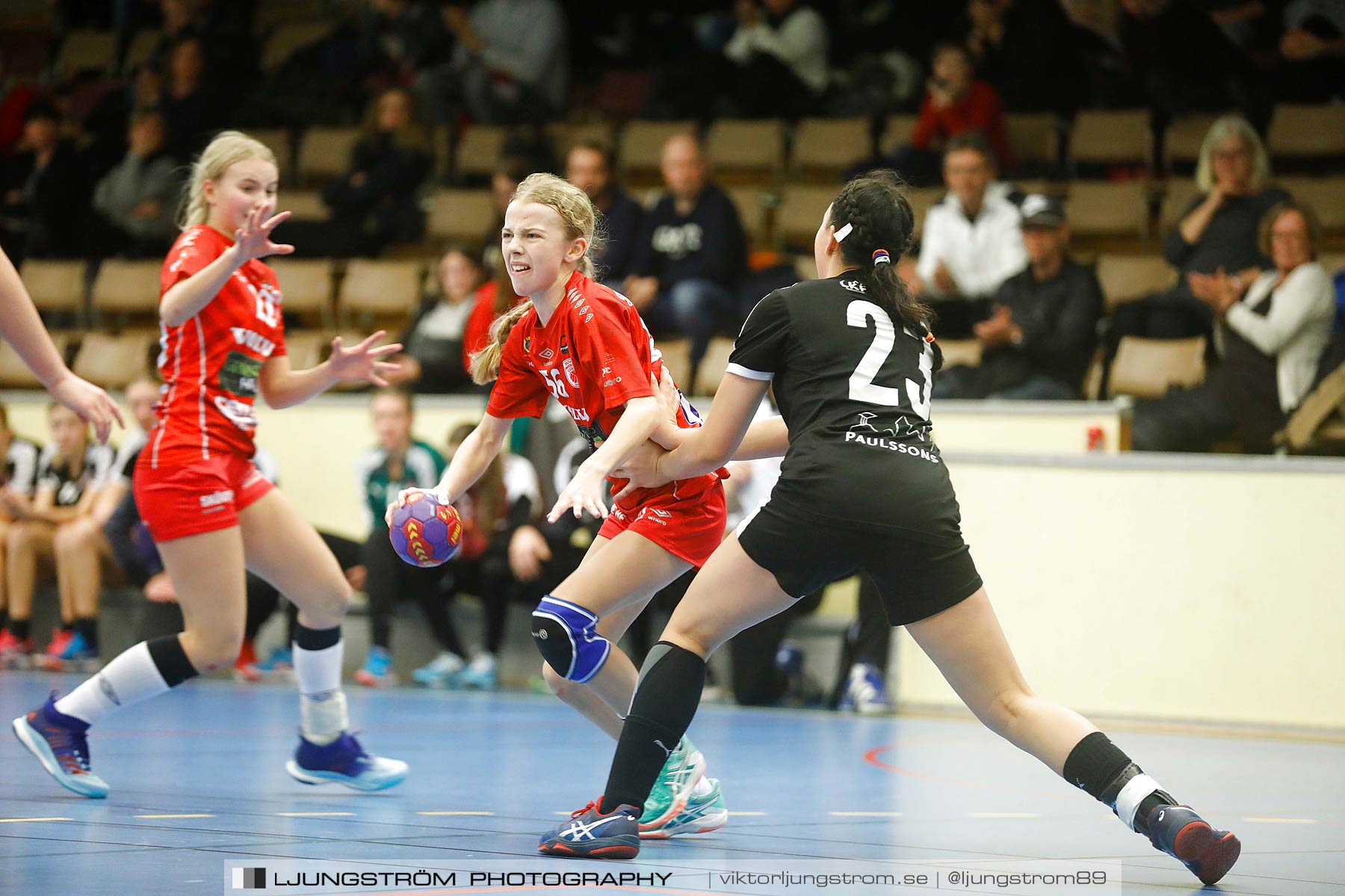 USM F14 Steg 3 Skövde HF 1-Lugi HF 1 15-24,dam,Skövde Idrottshall,Skövde,Sverige,Ungdoms-SM,Handboll,2018,196422