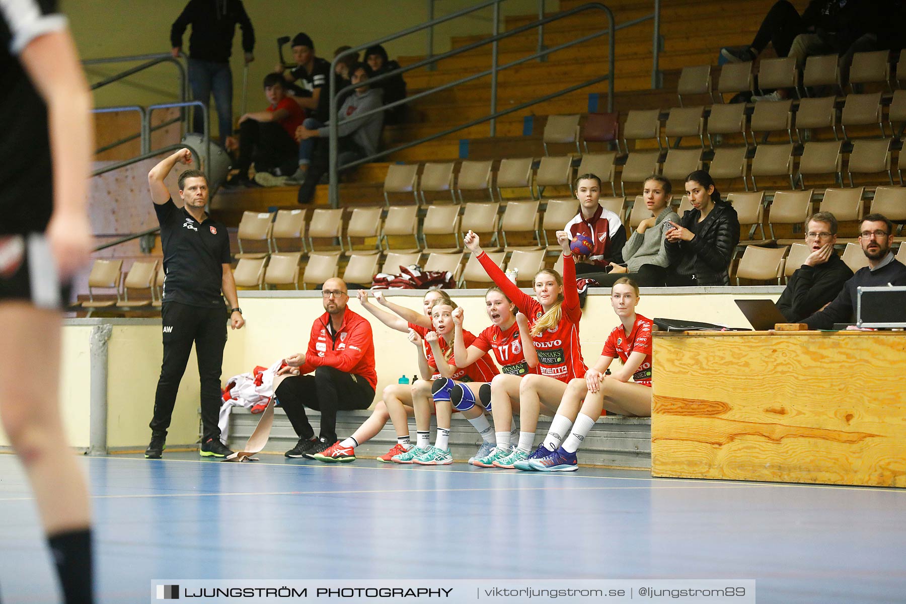 USM F14 Steg 3 Skövde HF 1-Lugi HF 1 15-24,dam,Skövde Idrottshall,Skövde,Sverige,Ungdoms-SM,Handboll,2018,196448