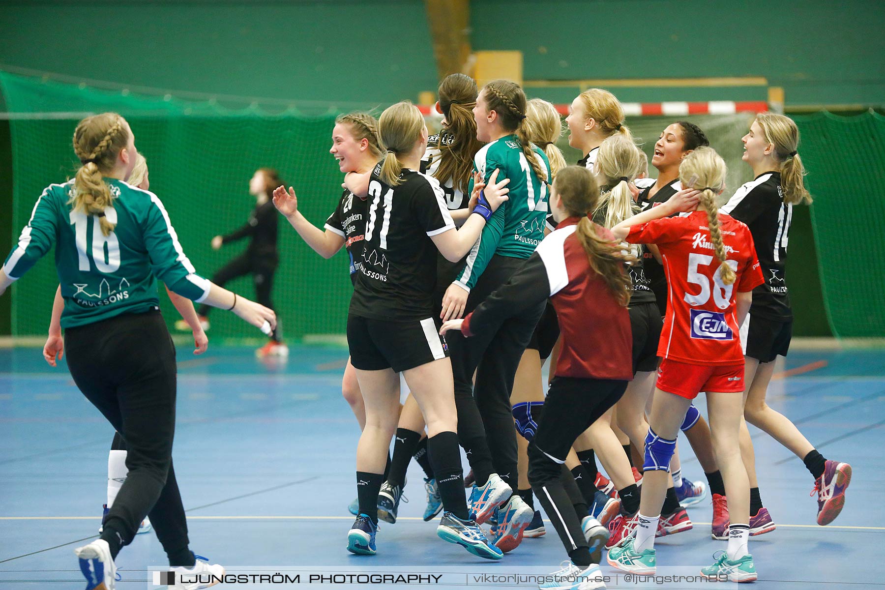 USM F14 Steg 3 Skövde HF 1-Lugi HF 1 15-24,dam,Skövde Idrottshall,Skövde,Sverige,Ungdoms-SM,Handboll,2018,196458