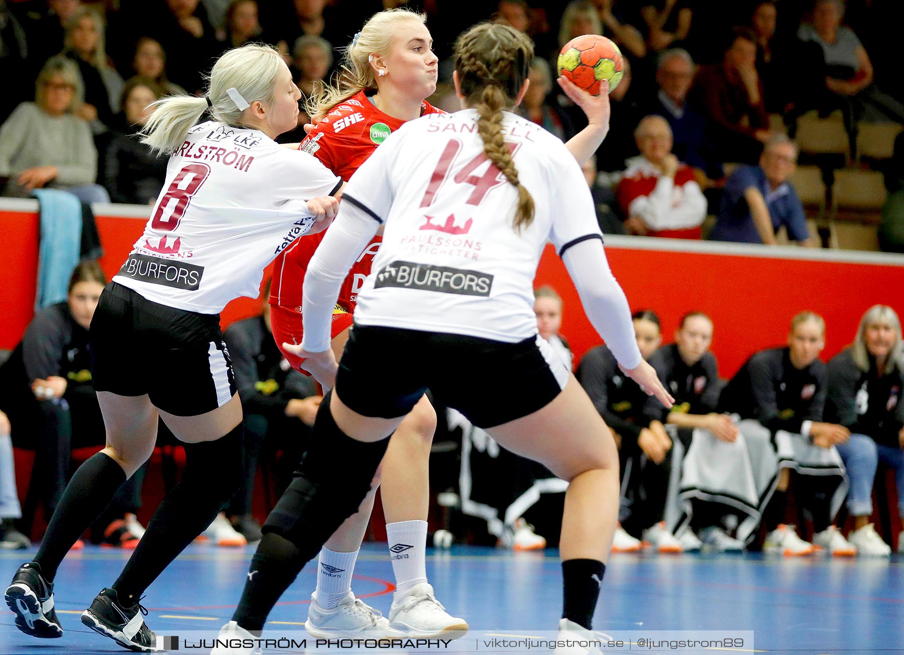 Skövde HF-Lugi HF 26-28,dam,Skövde Idrottshall,Skövde,Sverige,Handboll,,2019,228771