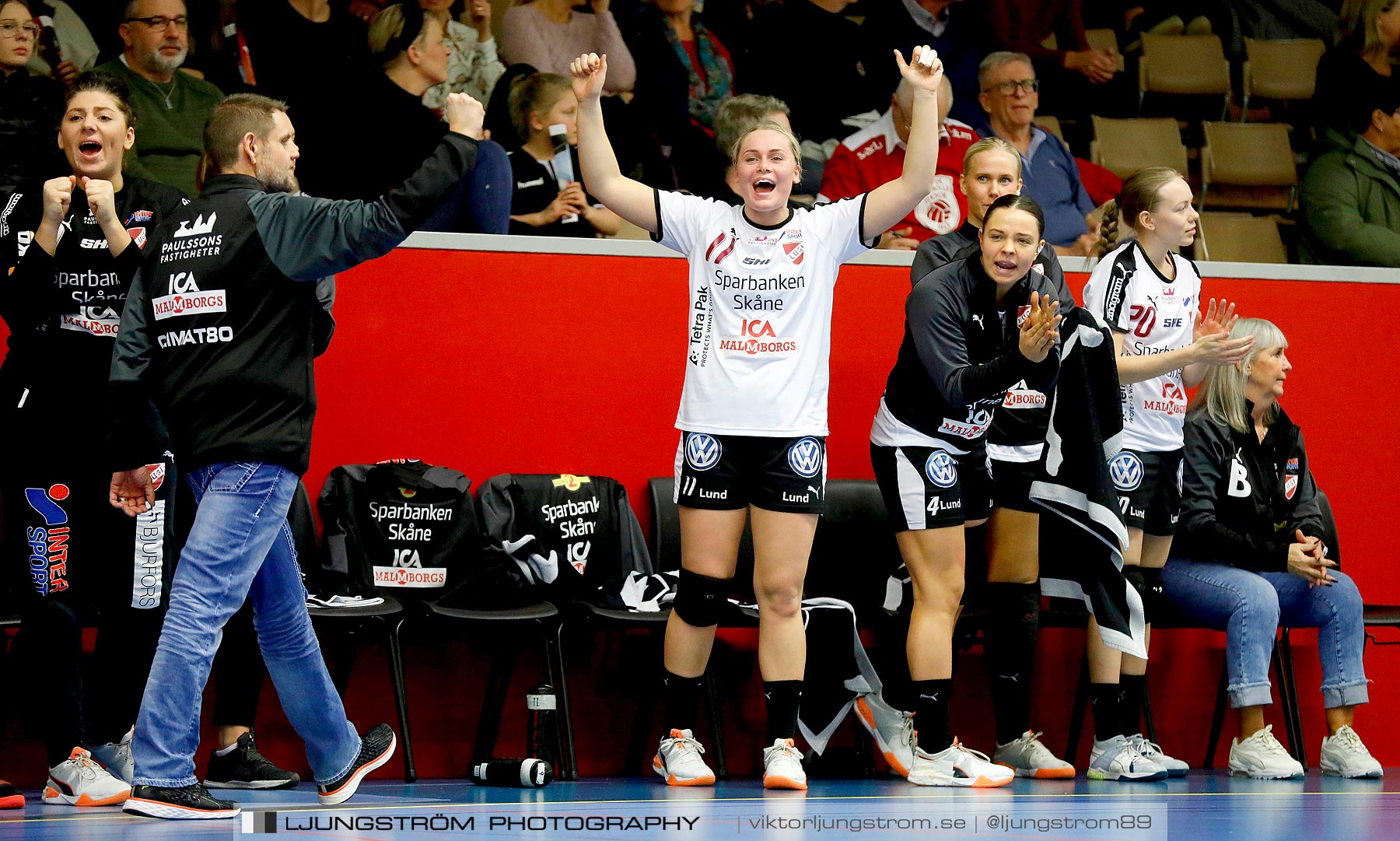 Skövde HF-Lugi HF 26-28,dam,Skövde Idrottshall,Skövde,Sverige,Handboll,,2019,228781