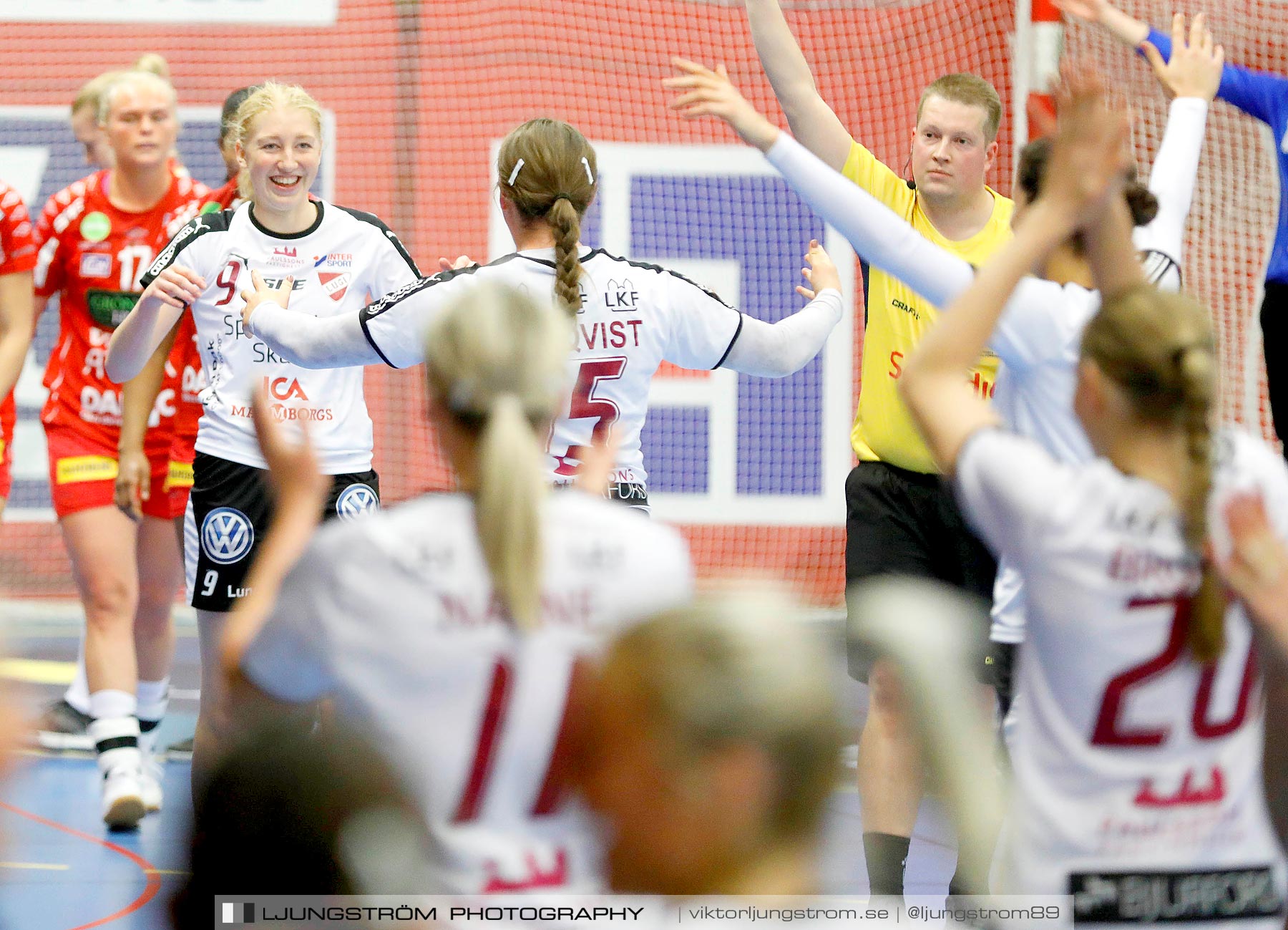 Skövde HF-Lugi HF 26-28,dam,Skövde Idrottshall,Skövde,Sverige,Handboll,,2019,228799