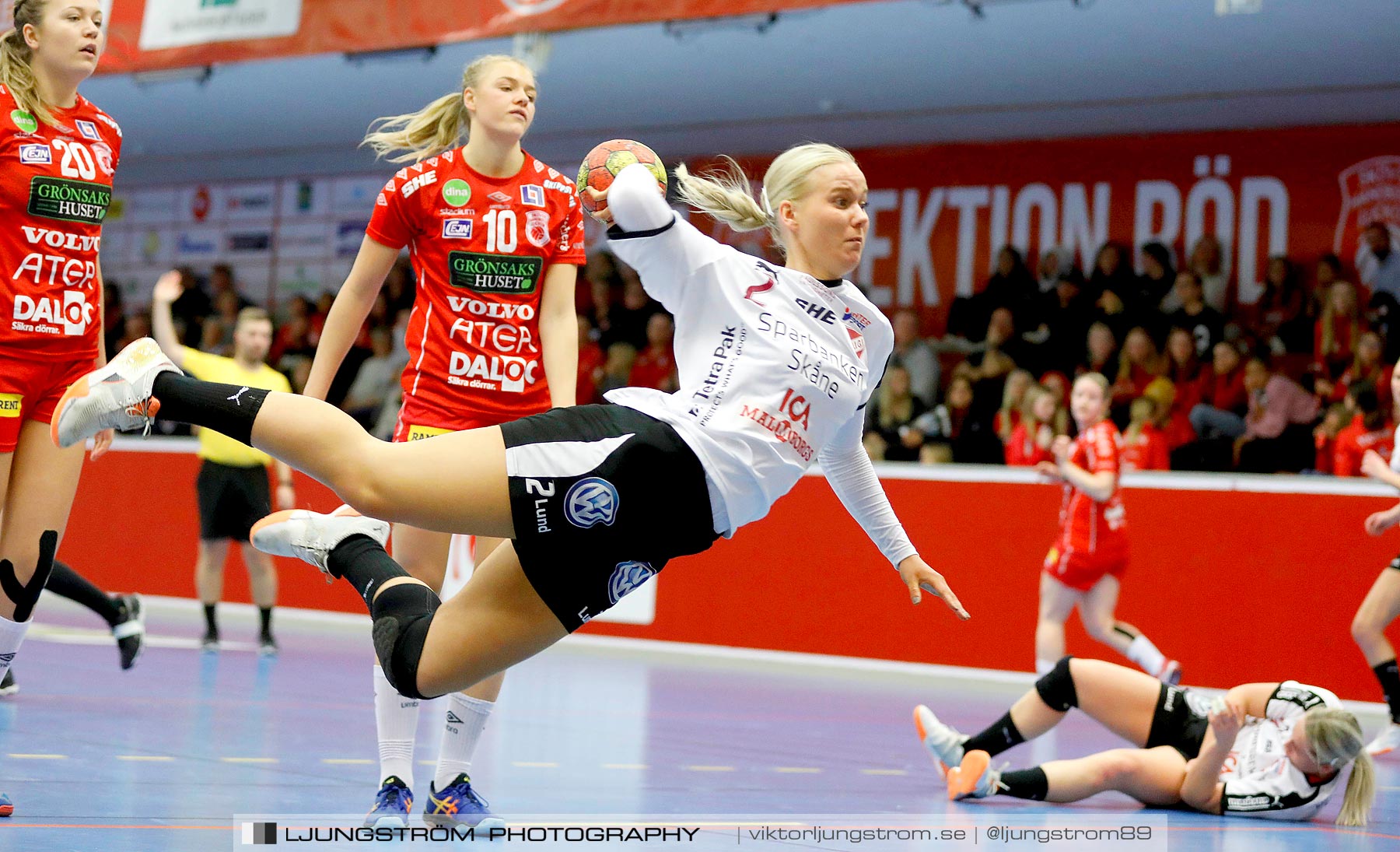 Skövde HF-Lugi HF 26-28,dam,Skövde Idrottshall,Skövde,Sverige,Handboll,,2019,228815